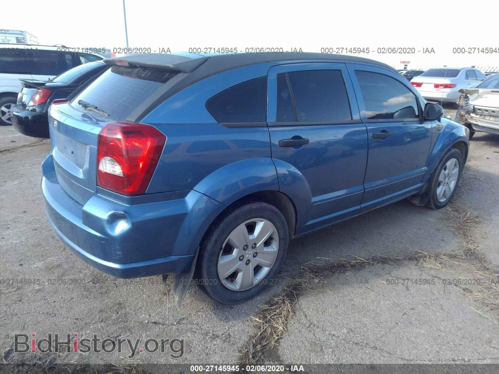 2007 DODGE CALIBER - VIN: 1B3HB48B97D411637 - Фото 4