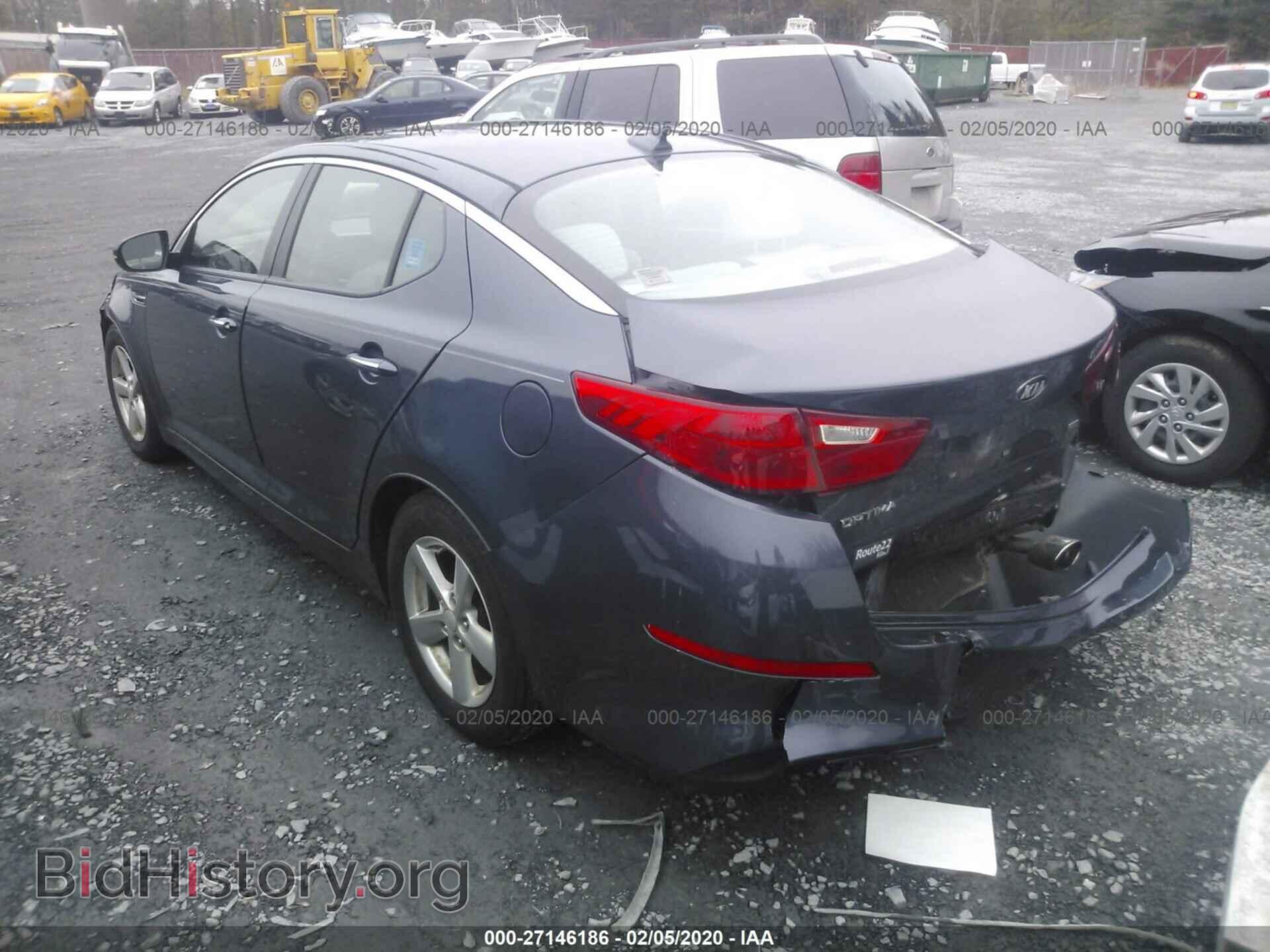 2015 KIA OPTIMA - VIN: KNAGM4A77F5560337 - Фото 3