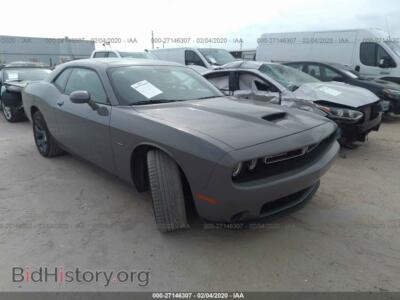 2019 Dodge CHALLENGER R/T, gray — VIN 2C3CDZBT7KH705295, IAAI