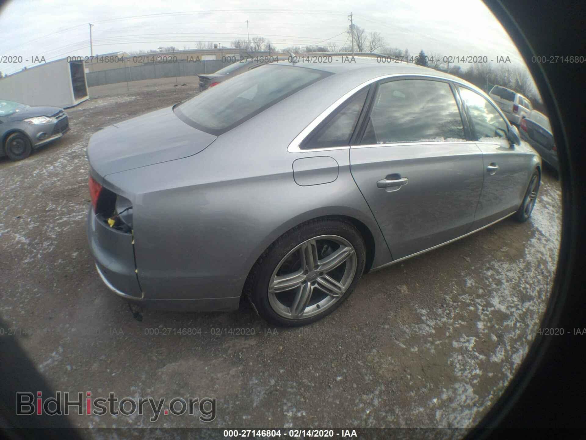2013 AUDI A8 - VIN: WAURGAFD3DN001068 - Фото 4