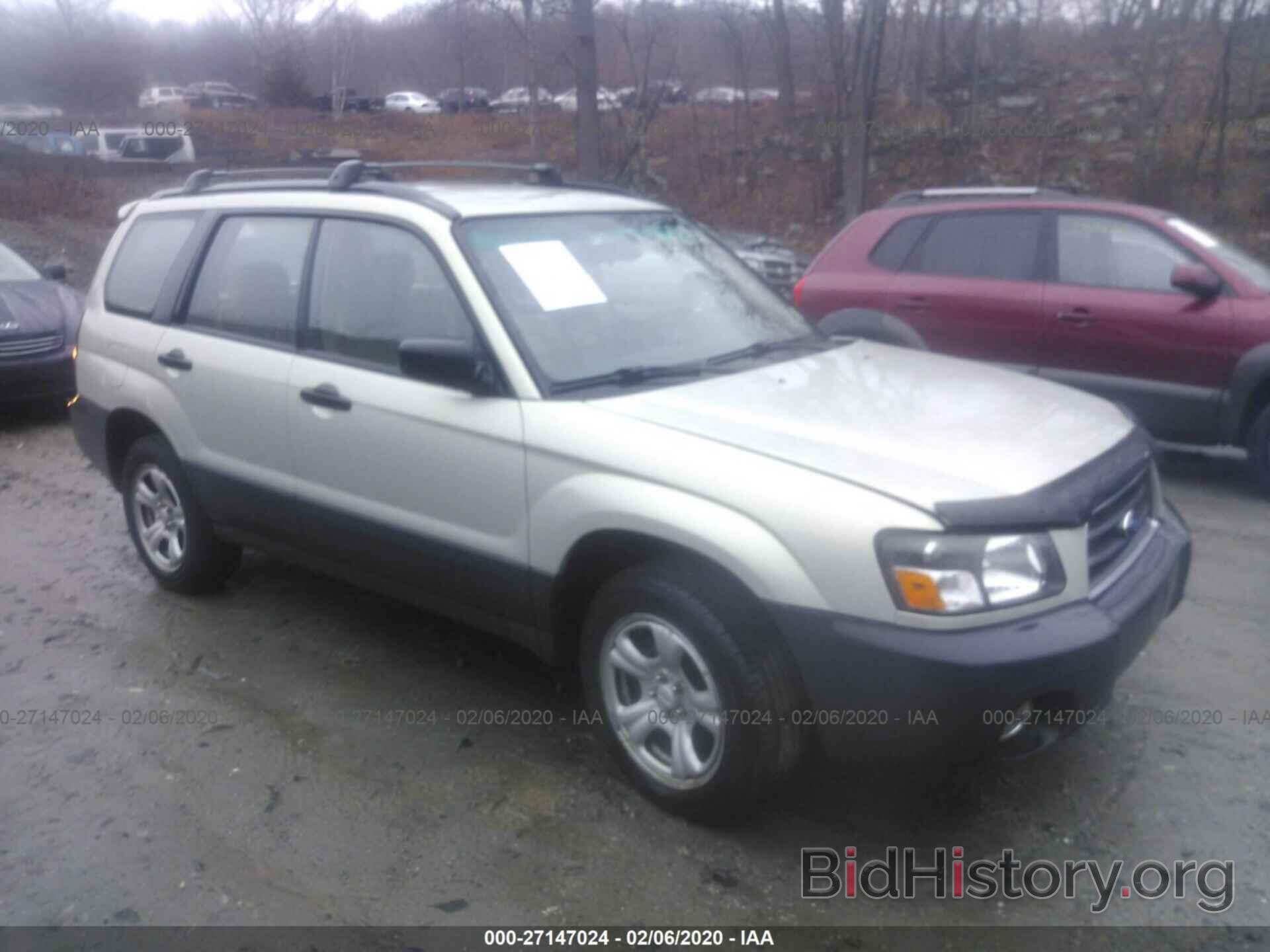 Photo JF1SG63695H754827 - SUBARU FORESTER 2005