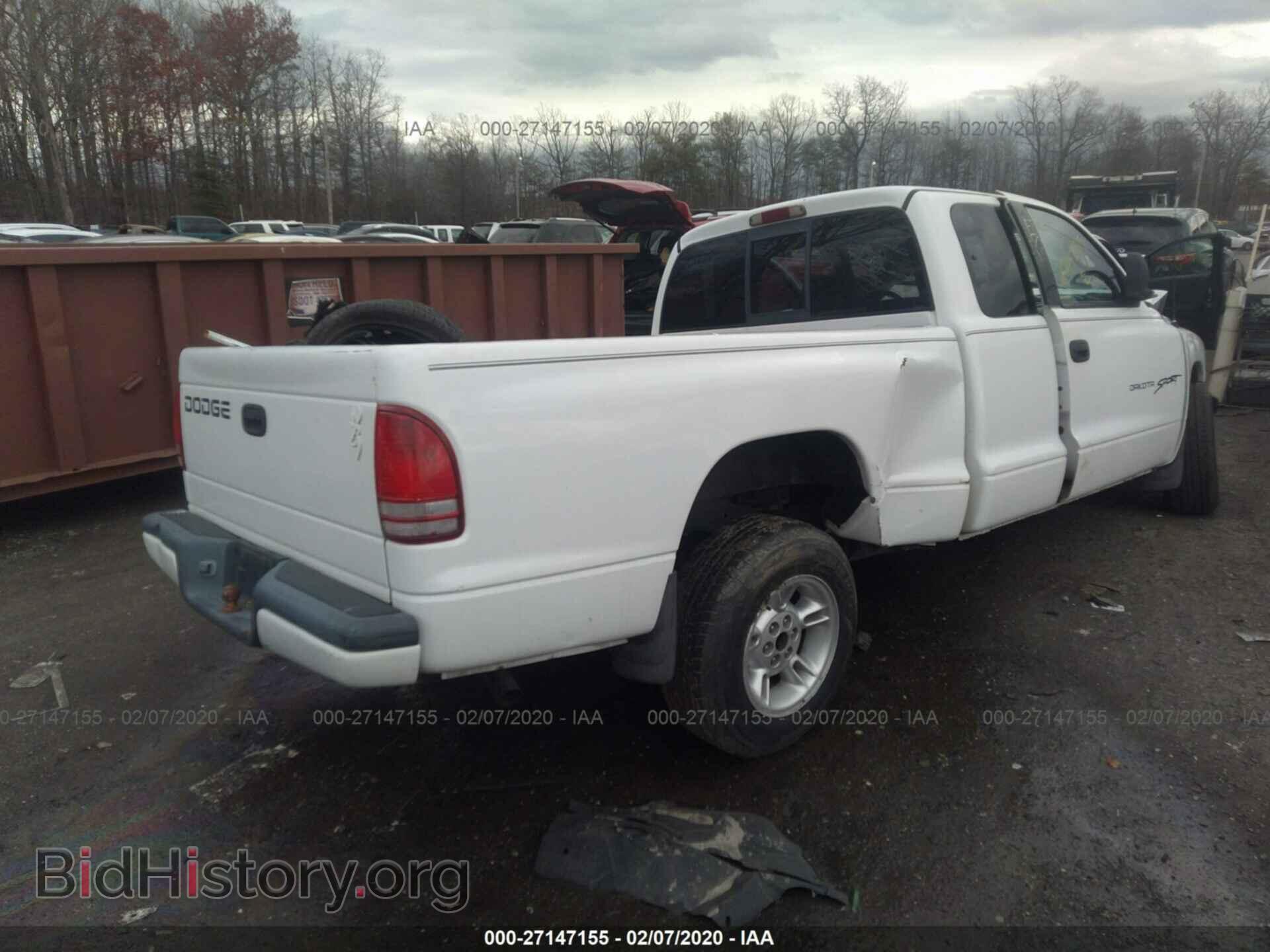 2000 DODGE DAKOTA - VIN: 1B7GL22N1YS551936 - Фото 4