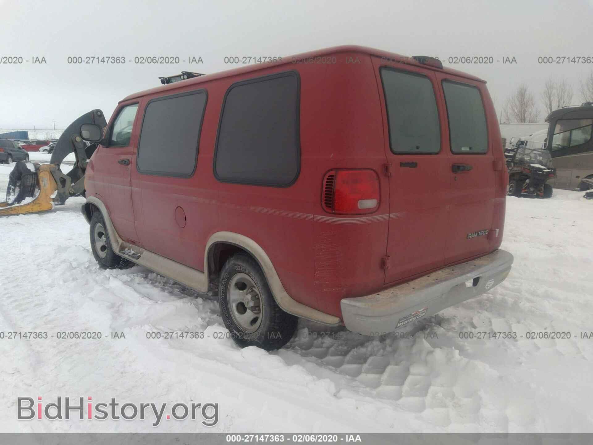 2001 DODGE RAM VAN - VIN: 2B6HB11X61K542853 - Фото 3
