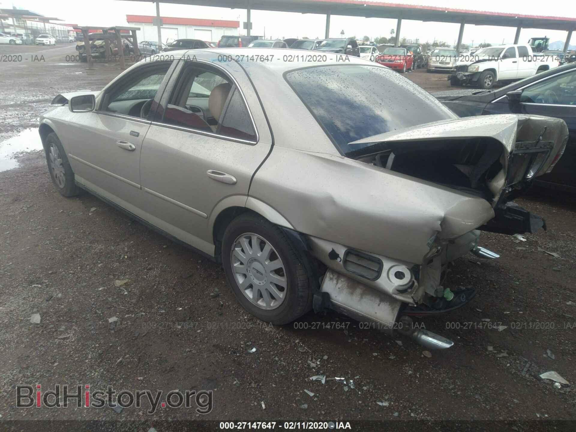2005 LINCOLN LS - VIN: 1LNHM86S25Y630556 - Photo 3