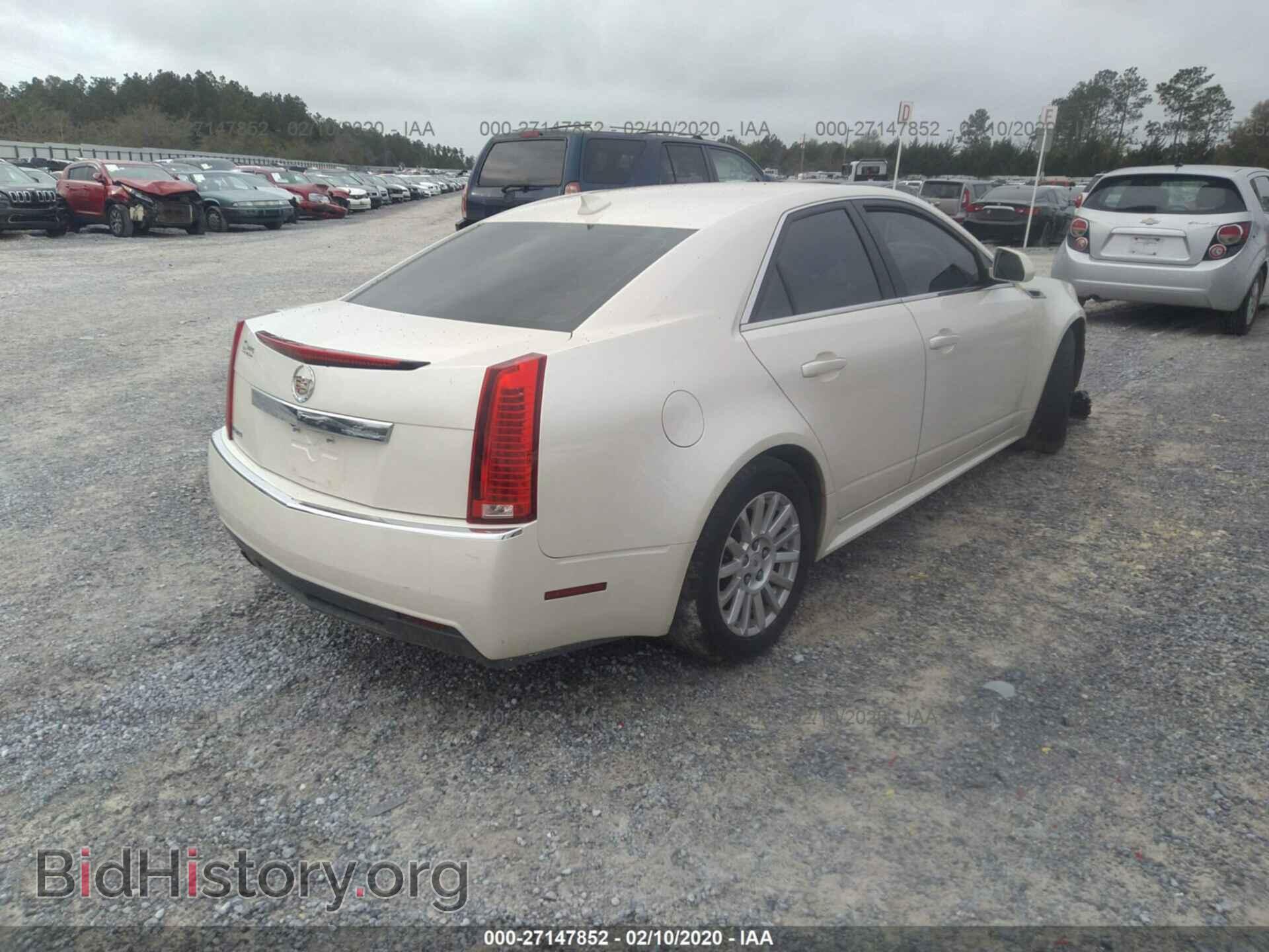 2012 CADILLAC CTS - VIN: 1G6DF5E55C0157645 - Фото 4