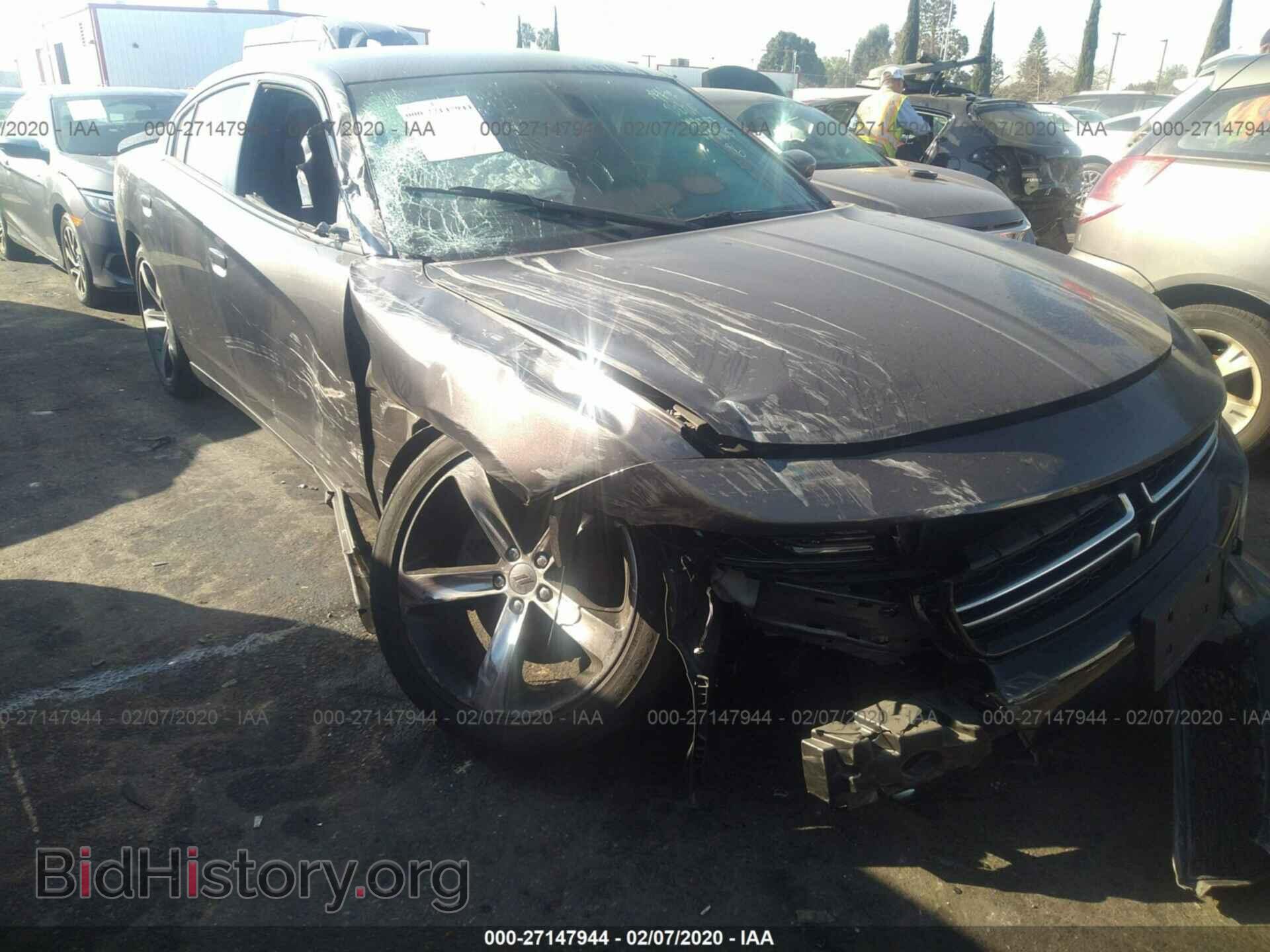 Photo 2C3CDXHG1HH630245 - DODGE CHARGER 2017