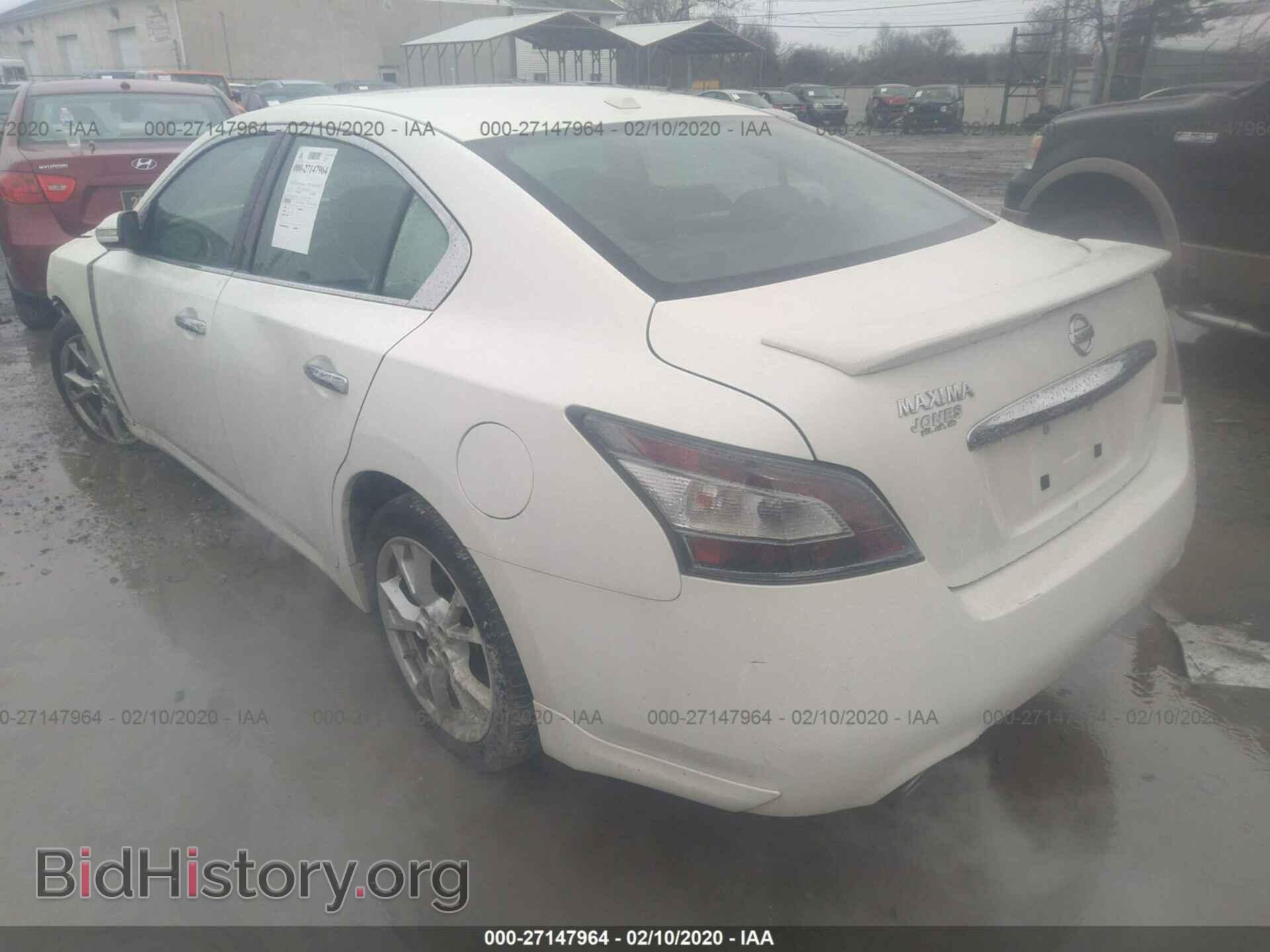 2012 NISSAN MAXIMA - VIN: 1N4AA5AP6CC825401 - Фото 3