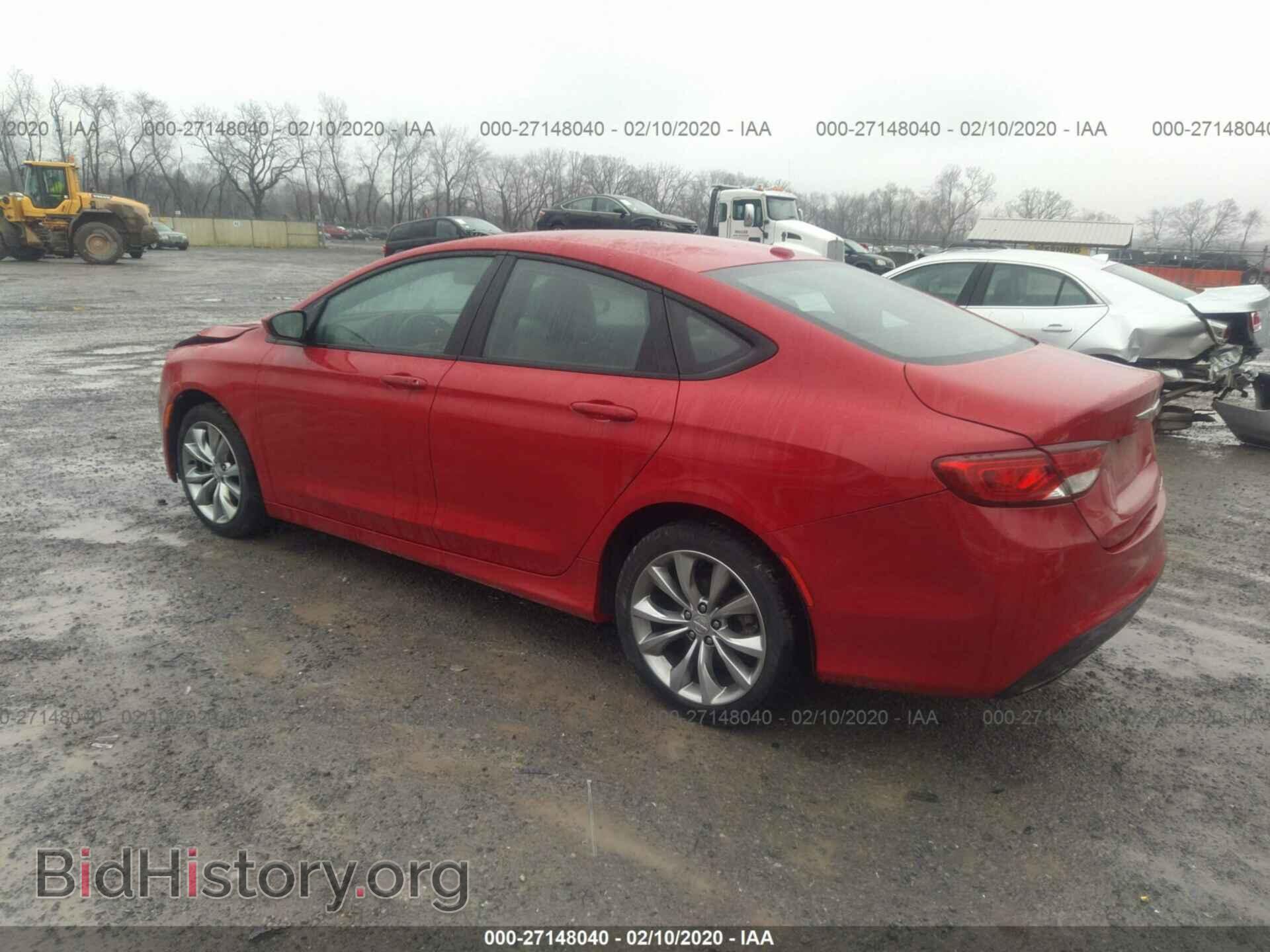 2016 CHRYSLER 200 - VIN: 1C3CCCBB7GN161452 - Фото 3