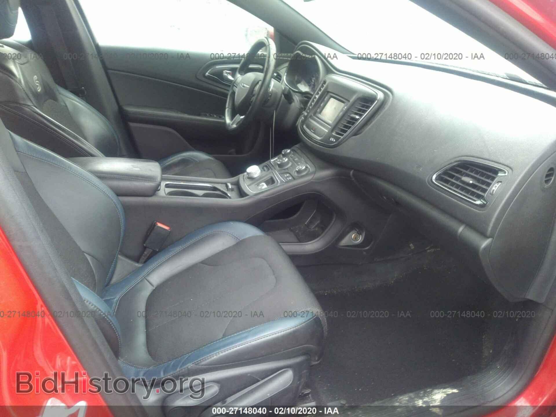 2016 CHRYSLER 200 - VIN: 1C3CCCBB7GN161452 - Фото 5