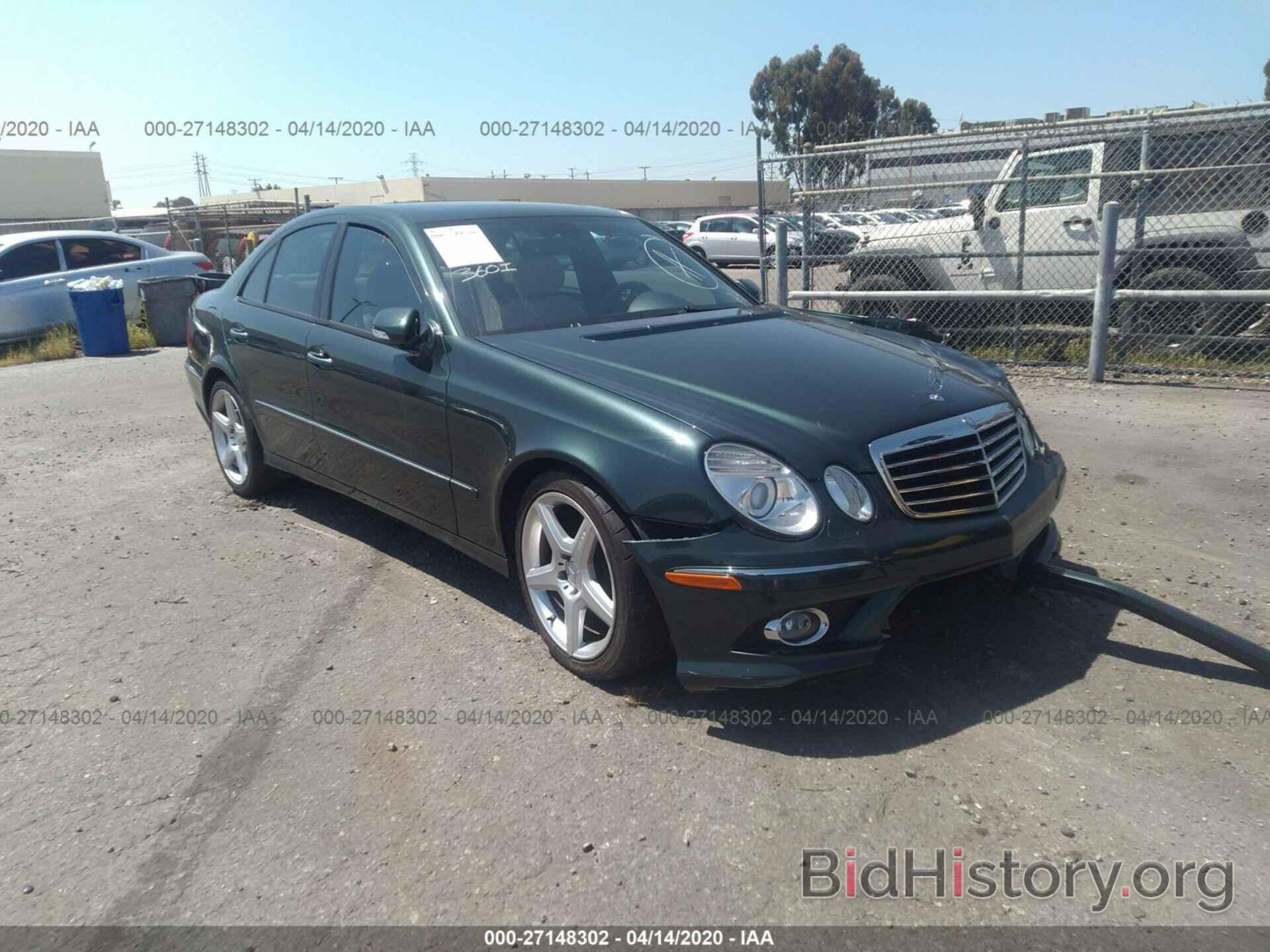 Photo WDBUF56X89B377449 - MERCEDES-BENZ E 2009