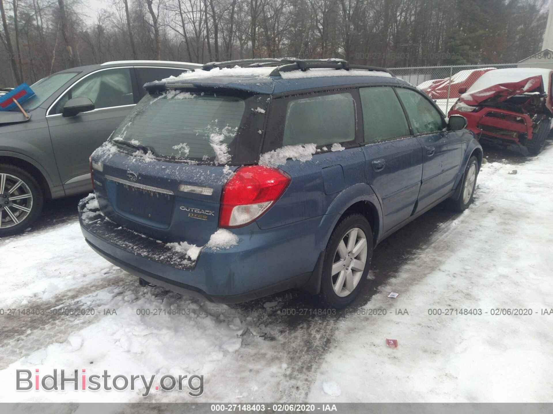 2008 SUBARU OUTBACK - VIN: 4S4BP62C087346160 - Фото 4