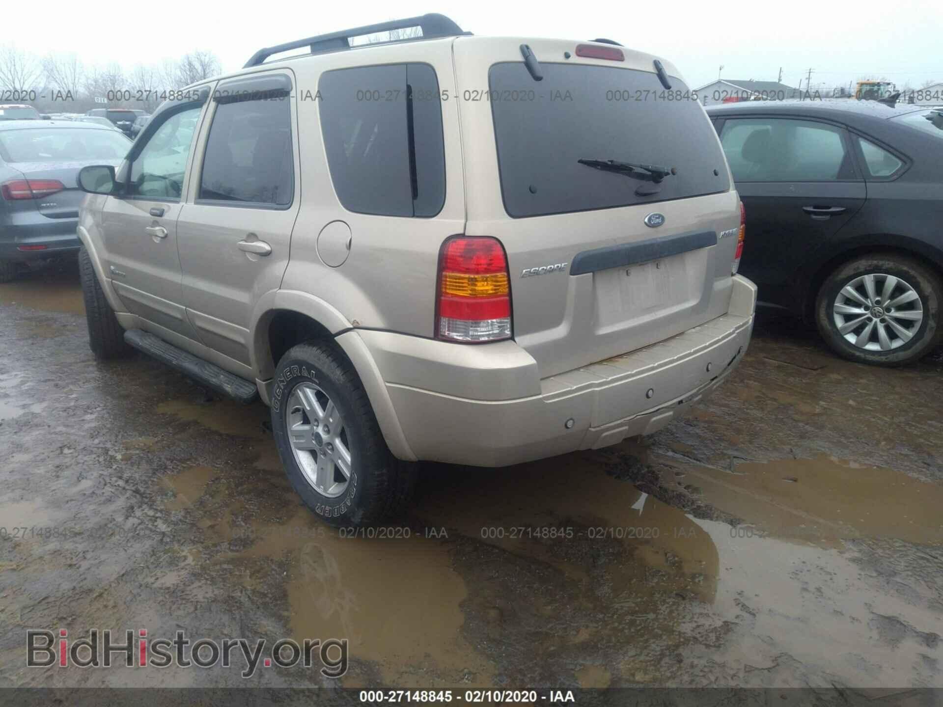 2007 FORD ESCAPE - VIN: 1FMCU59H97KA16098 - Фото 3