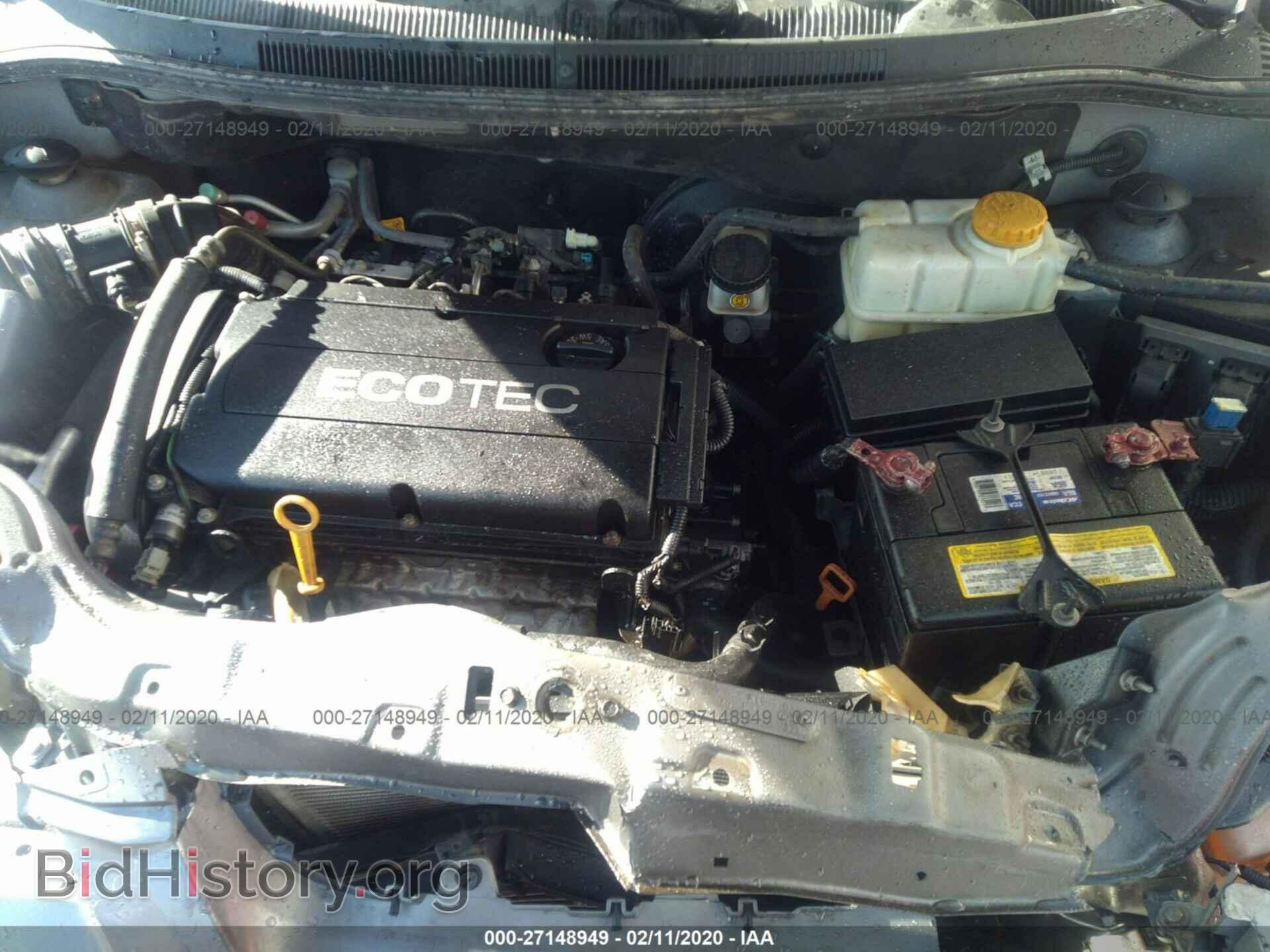 2011 CHEVROLET AVEO - VIN: KL1TD5DE8BB138016 - Фото 10