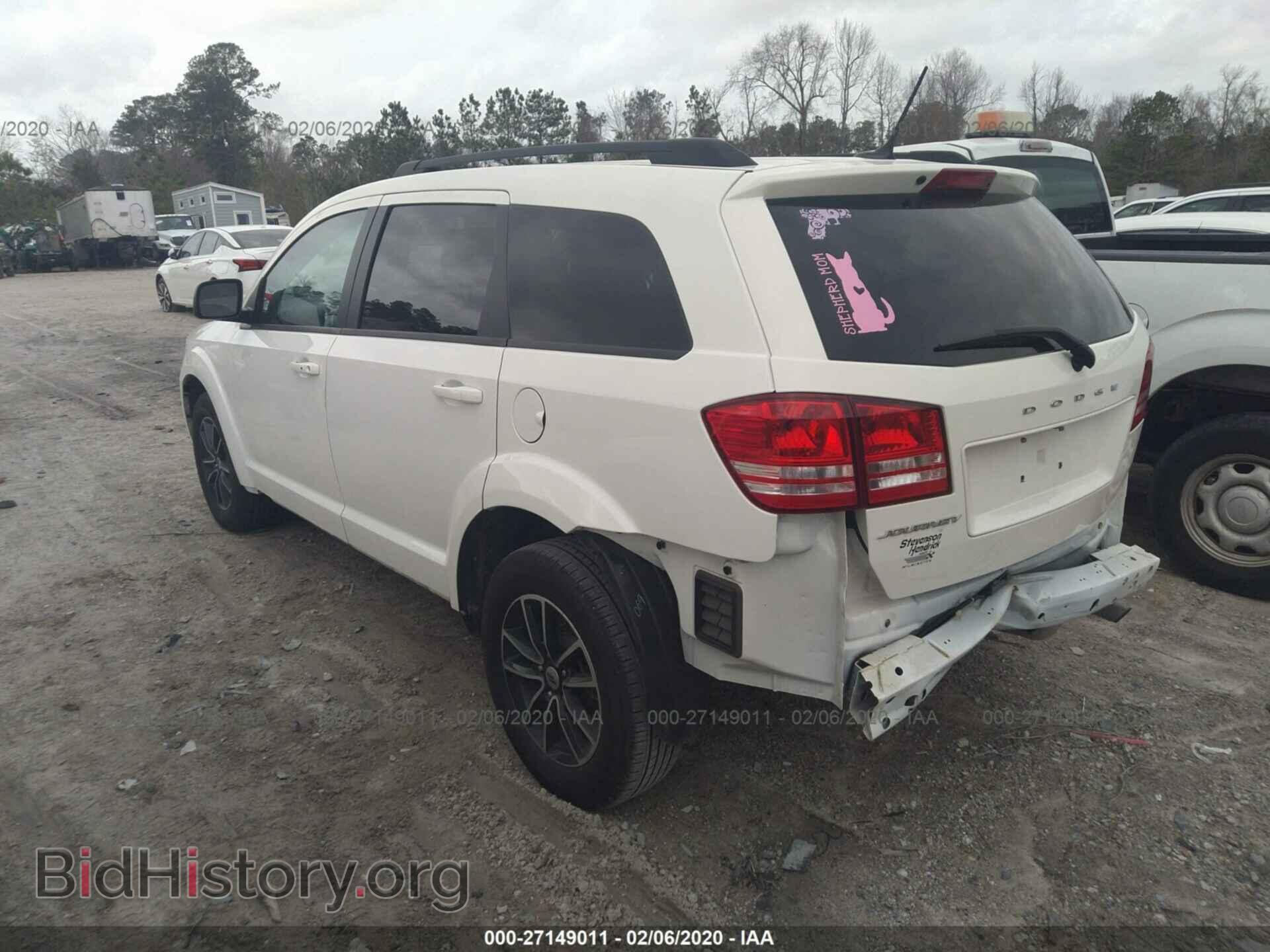 2018 DODGE JOURNEY - VIN: 3C4PDCAB8JT428567 - Фото 3