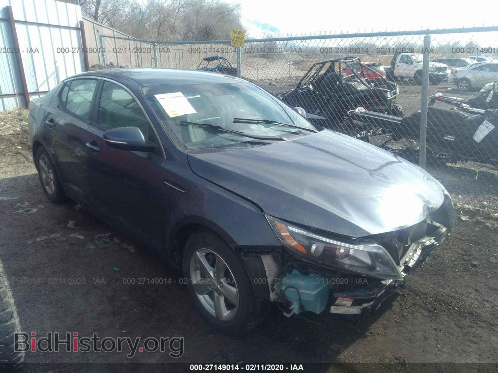 Photo KNAGM4A7XF5572272 - KIA OPTIMA 2015