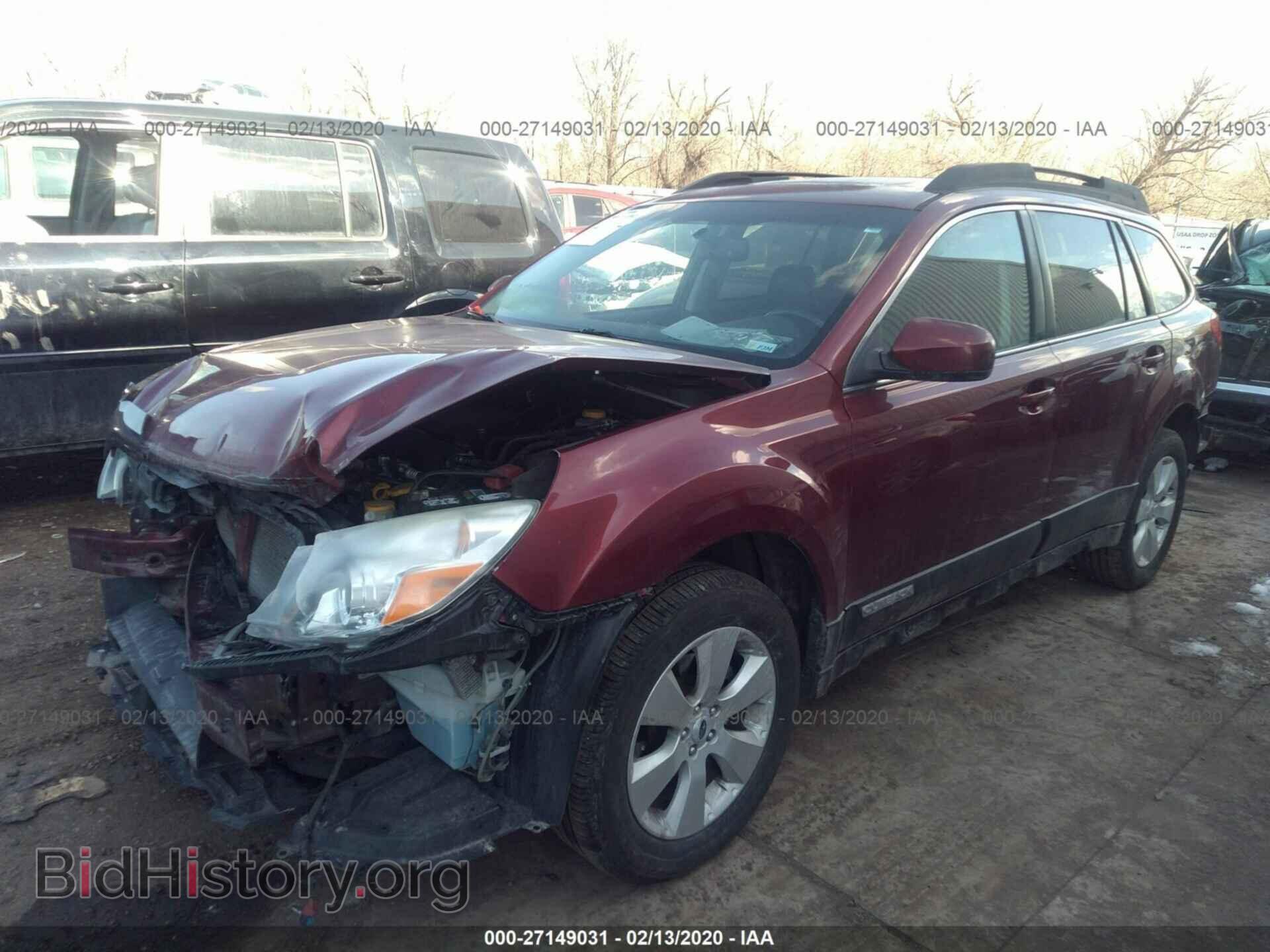 2012 SUBARU OUTBACK - VIN: 4S4BRBKC2C3234253 - Фото 2