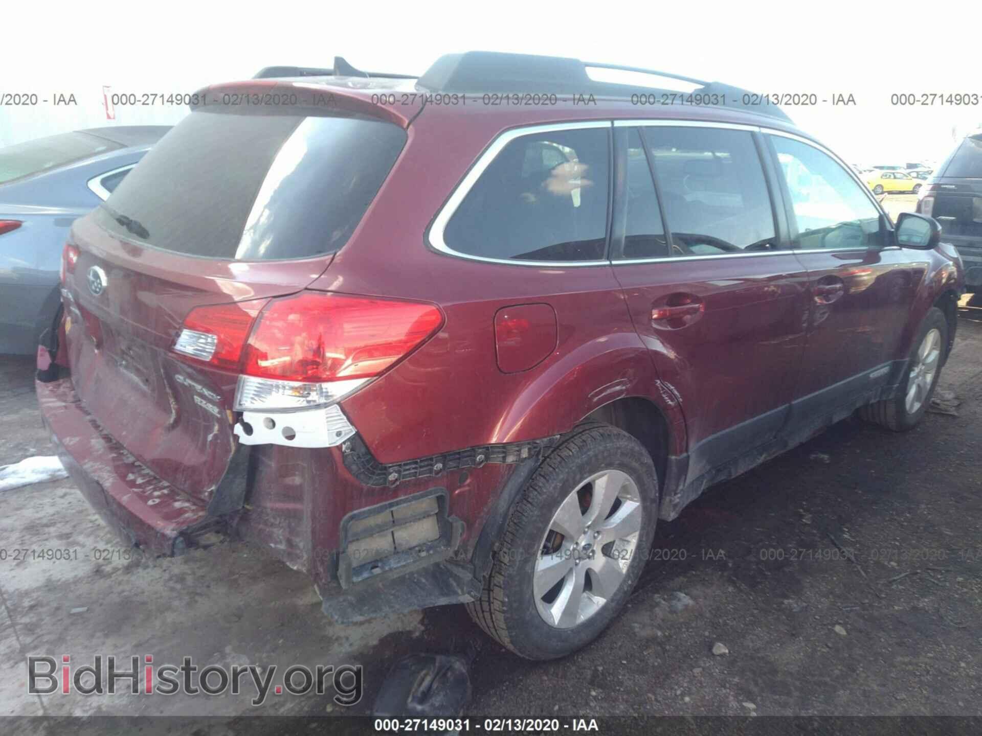 2012 SUBARU OUTBACK - VIN: 4S4BRBKC2C3234253 - Фото 4