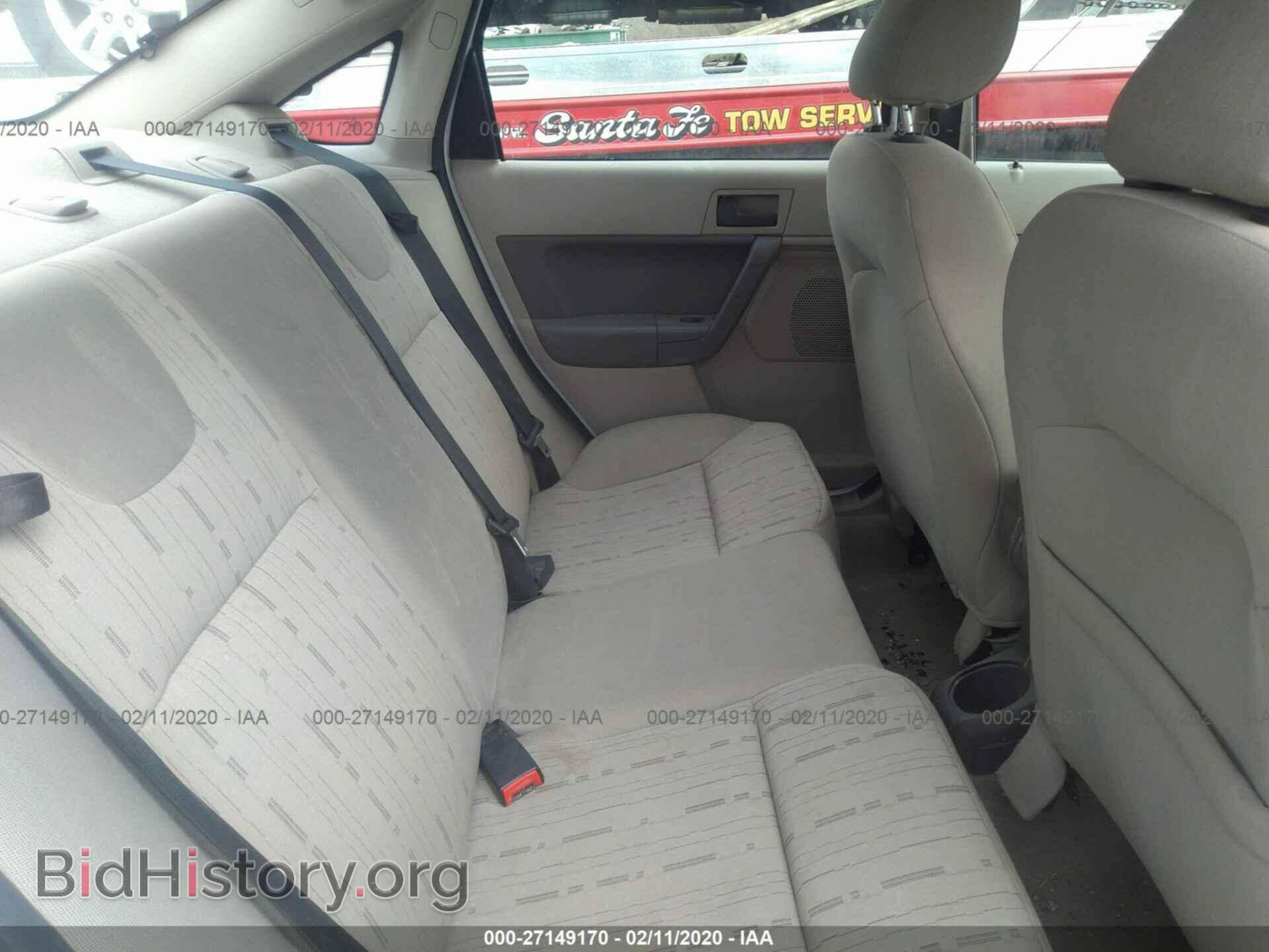 2008 FORD FOCUS - VIN: 1FAHP35N78W276128 - Photo 8