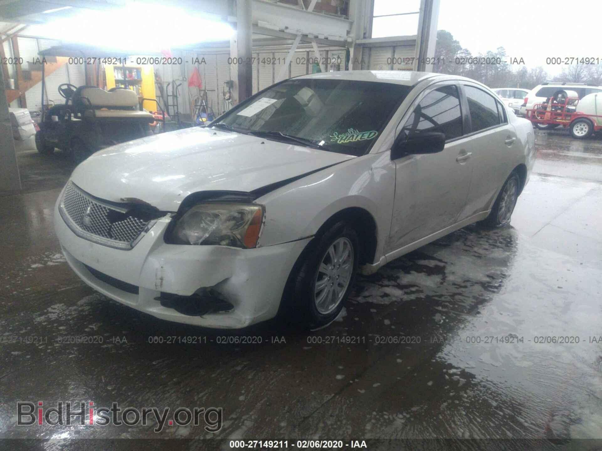 2012 MITSUBISHI GALANT - VIN: 4A32B2FF5CE021246 - Фото 2