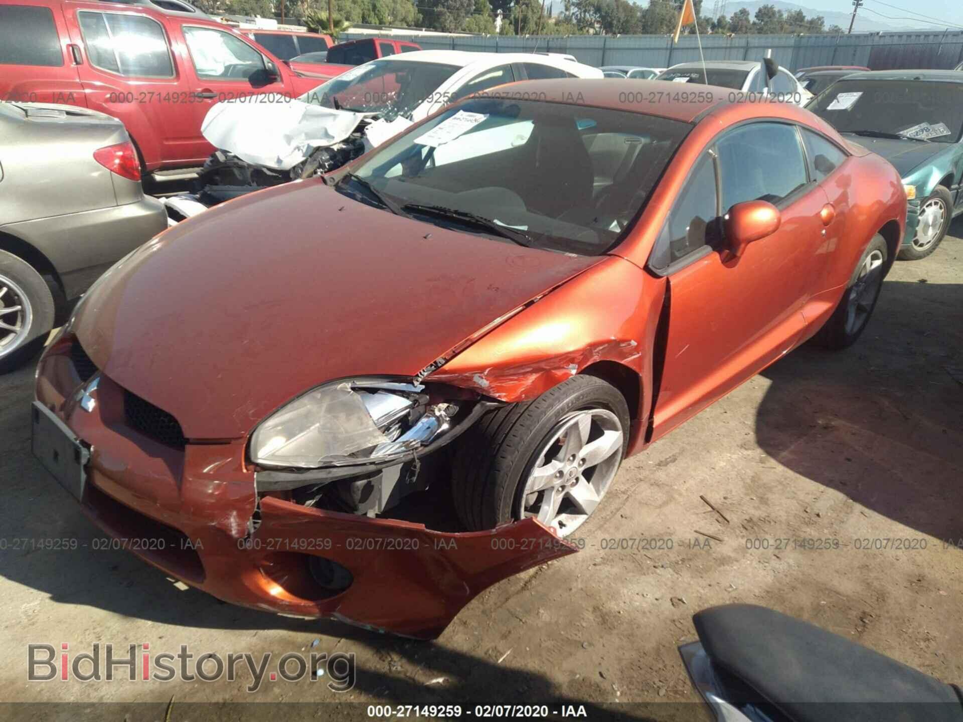 2007 MITSUBISHI ECLIPSE - VIN: 4A3AK24F87E005336 - Photo 2