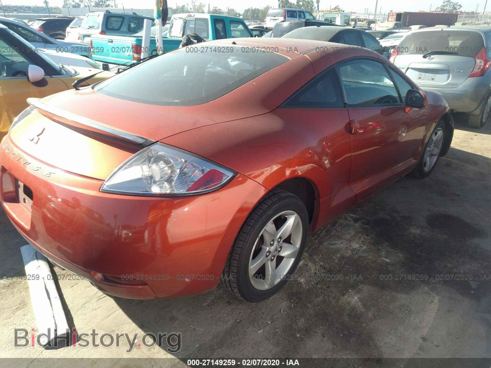 2007 MITSUBISHI ECLIPSE - VIN: 4A3AK24F87E005336 - Photo 4