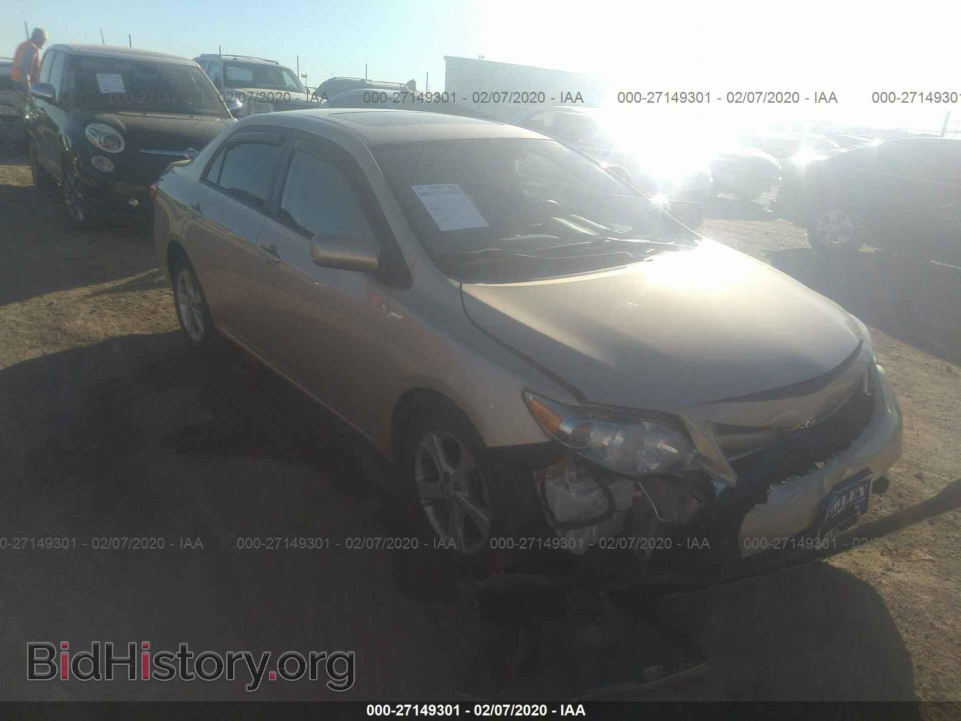 Photo 2T1BU4EEXBC613258 - TOYOTA COROLLA 2011
