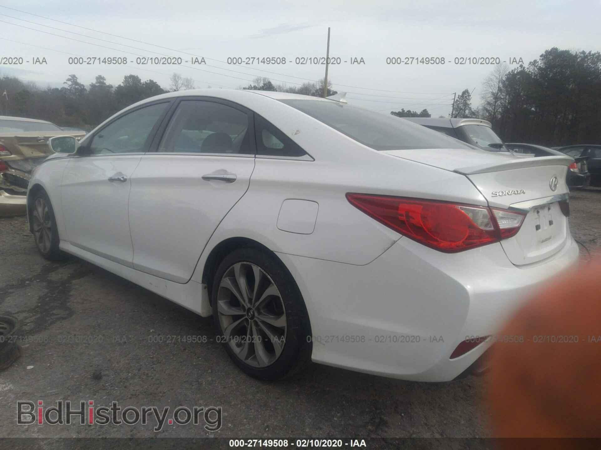 2014 HYUNDAI SONATA - VIN: 5NPEC4ACXEH813062 - Фото 3