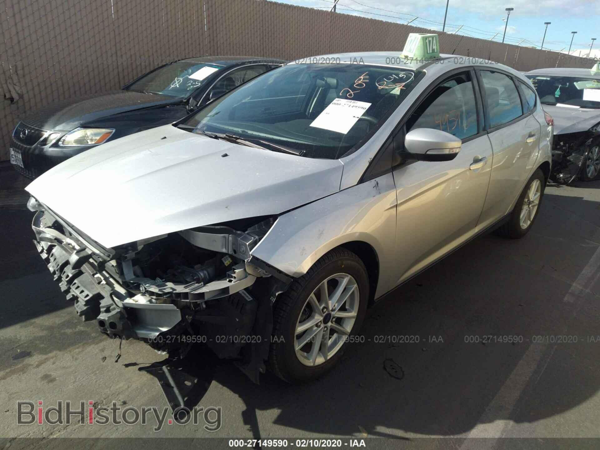 2015 FORD FOCUS - VIN: 1FADP3K22FL301122 - Фото 2