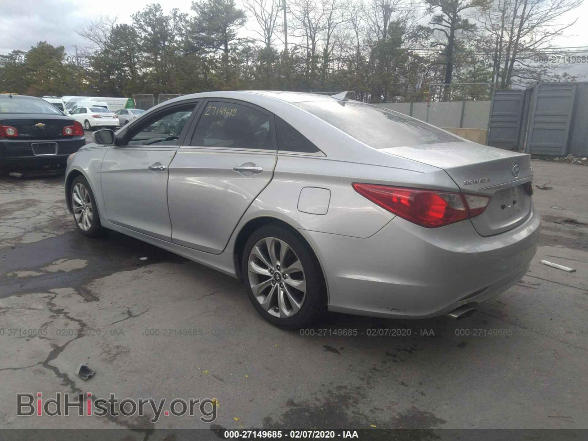 2012 HYUNDAI SONATA - VIN: 5NPEC4AB5CH352017 - Photo 3