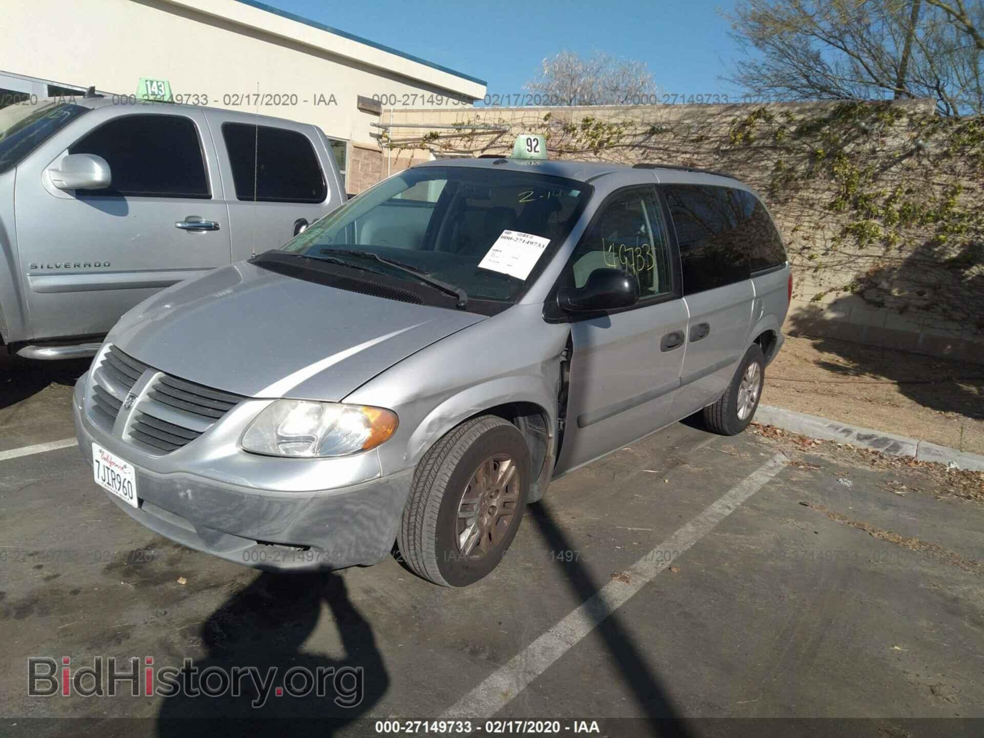 2007 DODGE CARAVAN - VIN: 1D4GP25E87B258455 - Фото 2