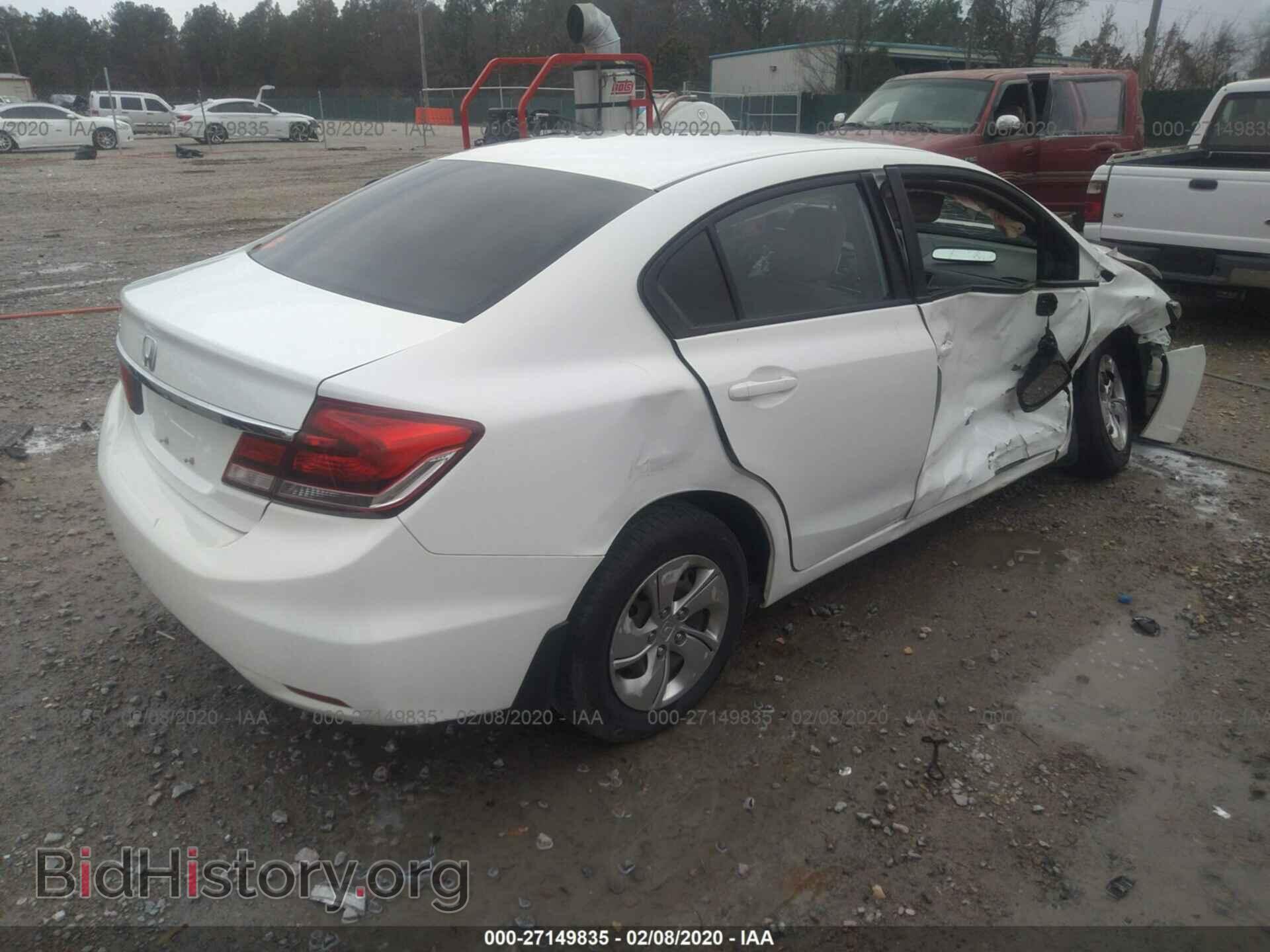 2014 HONDA CIVIC - VIN: 19XFB2F59EE042846 - Фото 4