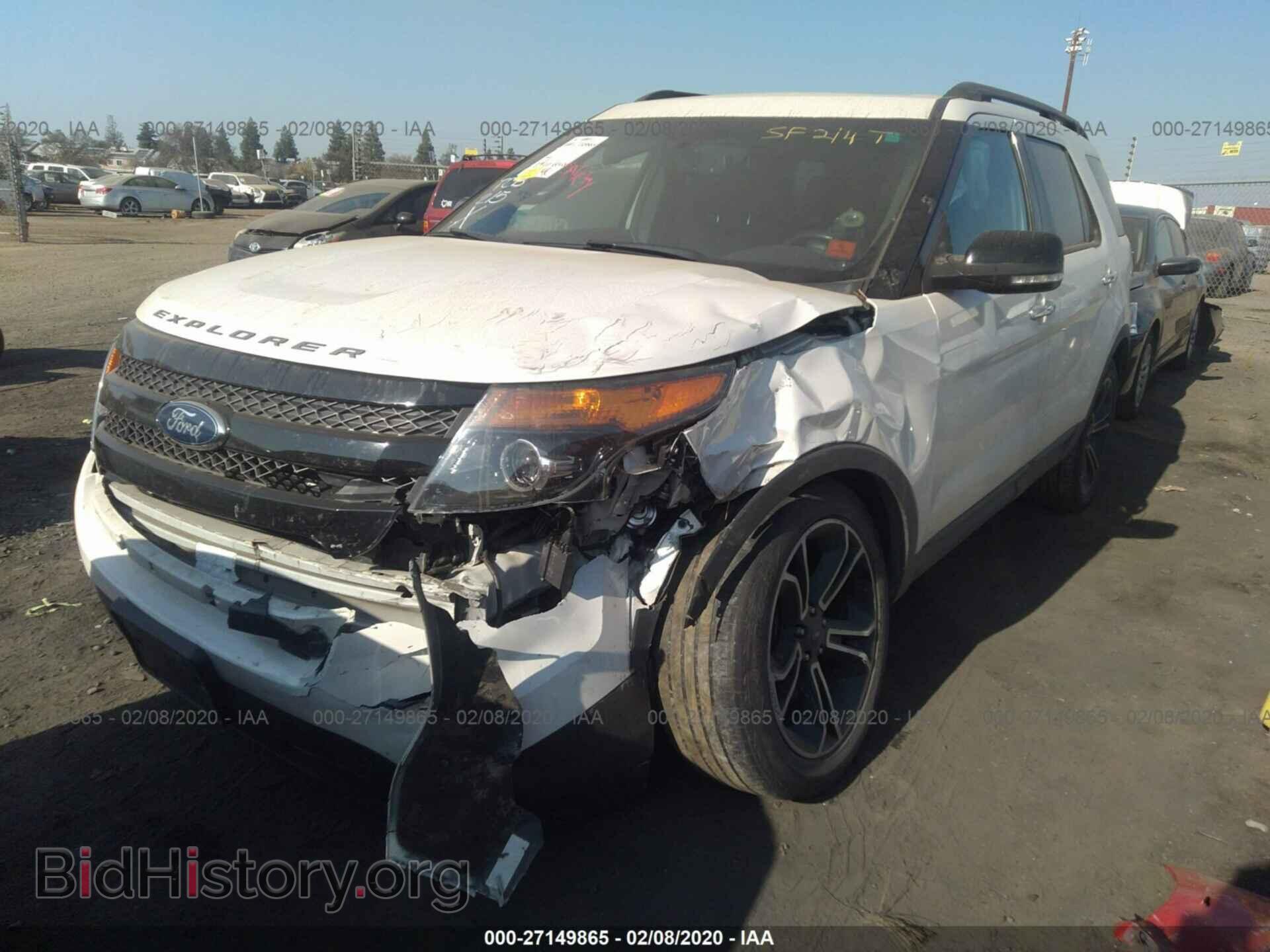 2014 FORD EXPLORER - VIN: 1FM5K8GT7EGC35990 - Фото 2