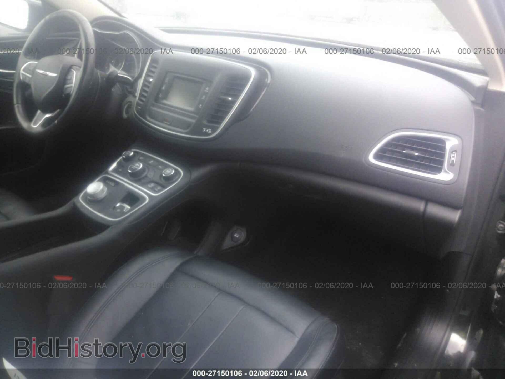 2015 CHRYSLER 200 - VIN: 1C3CCCCB6FN538575 - Фото 5