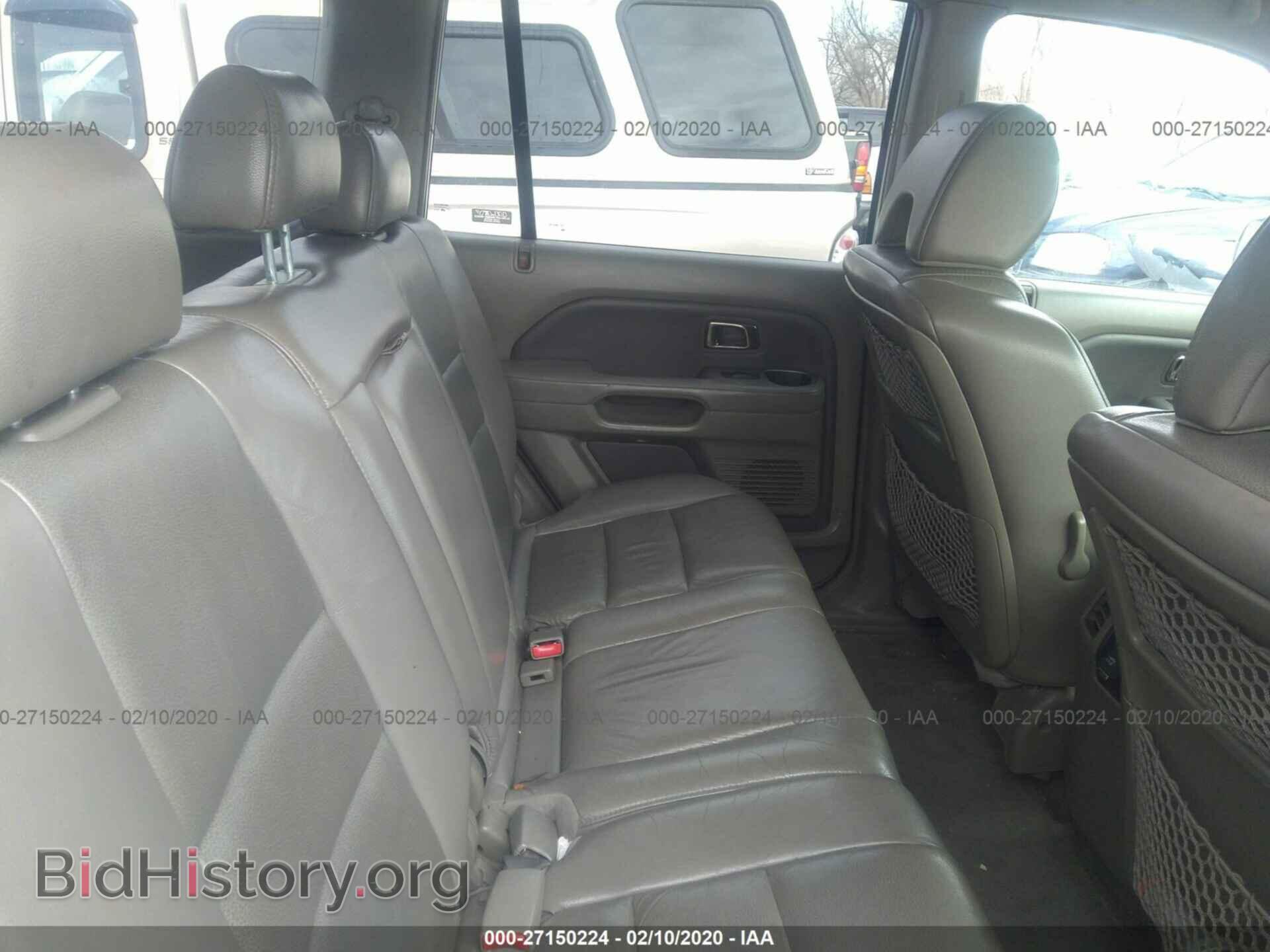 2006 HONDA PILOT - VIN: 2HKYF18516H504172 - Фото 8