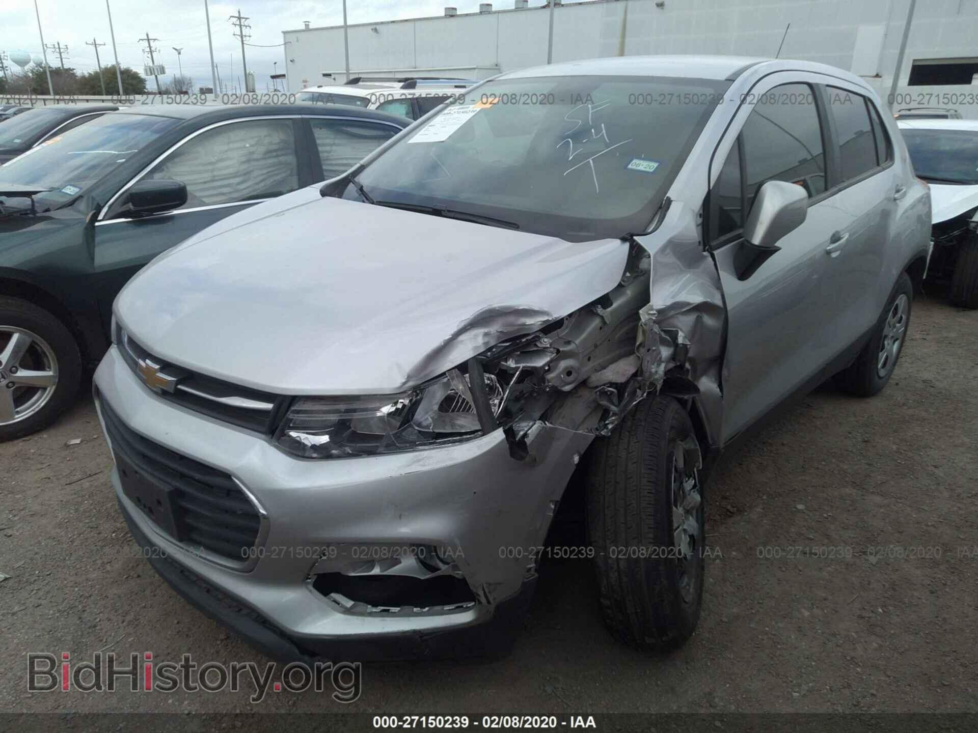 2017 CHEVROLET TRAX - VIN: 3GNCJKSB3HL149206 - Photo 2