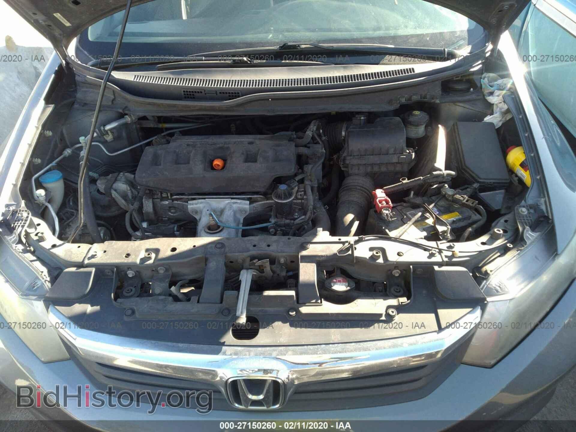 2012 HONDA CIVIC - VIN: 19XFB2F55CE301250 - Фото 10