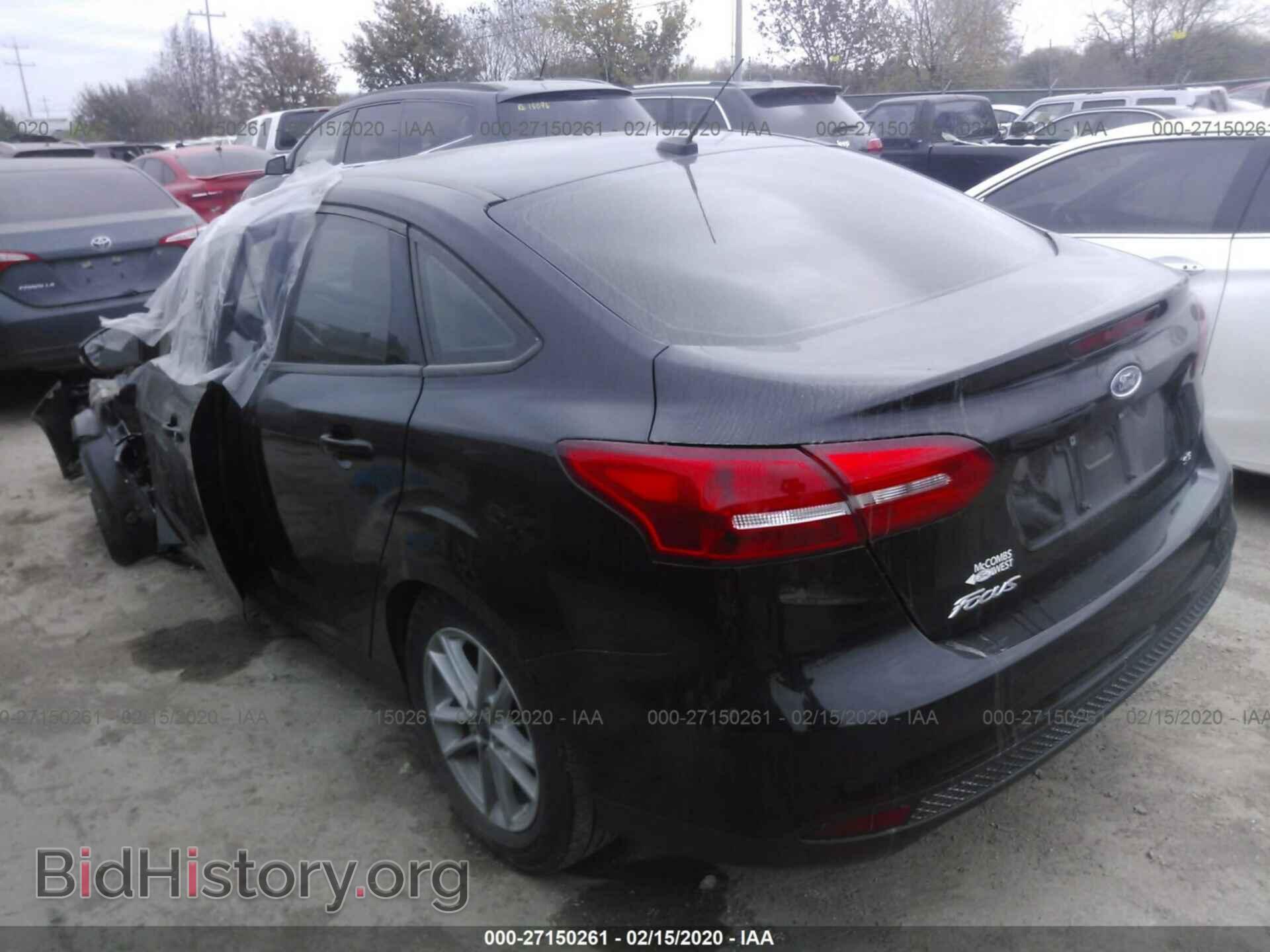 2018 FORD FOCUS - VIN: 1FADP3F24JL245929 - Фото 3