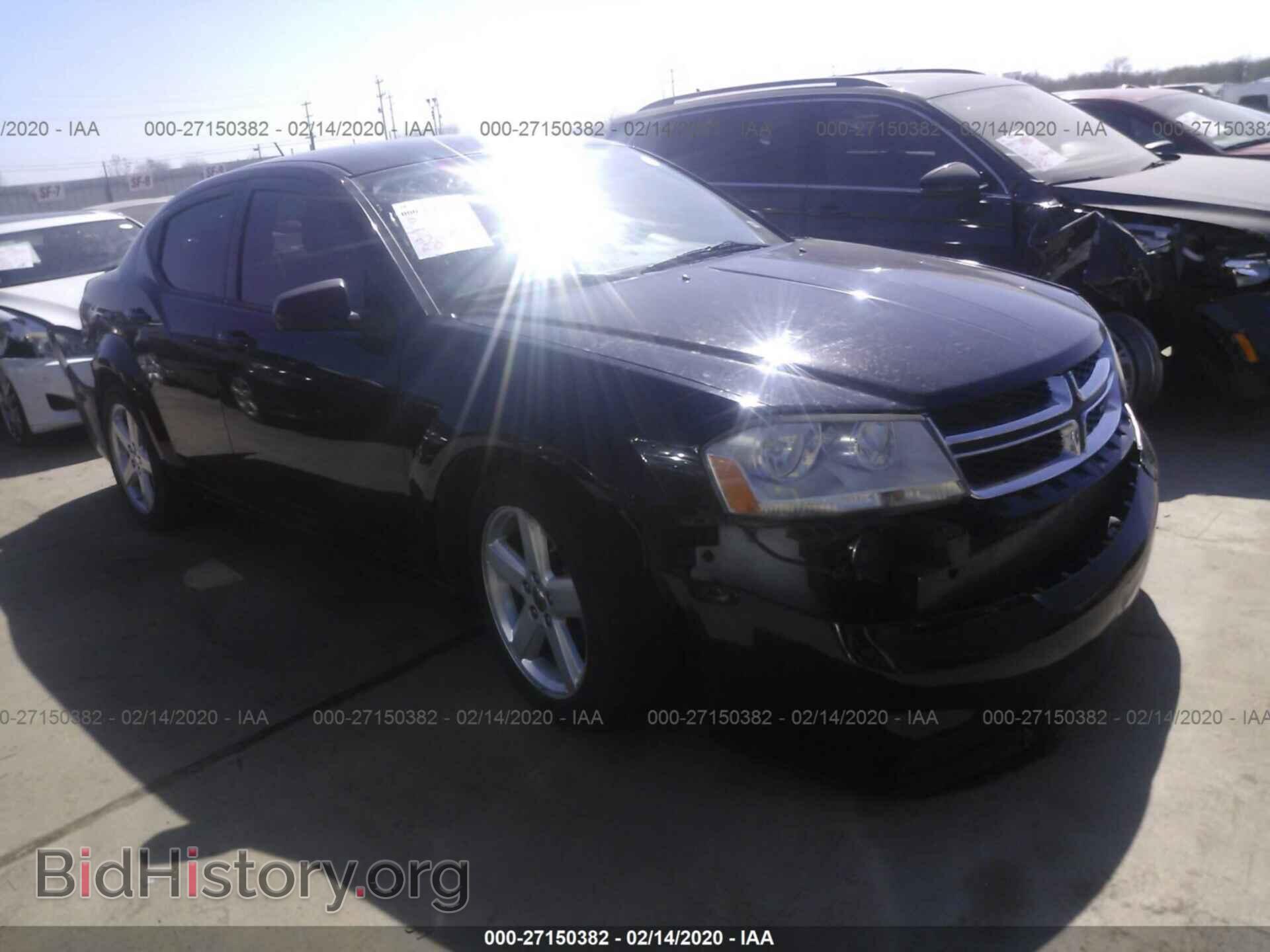 Фотография 1C3CDZAB8DN644123 - DODGE AVENGER 2013