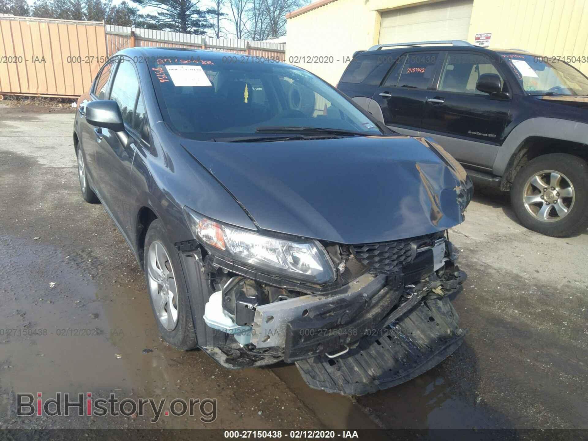 Фотография 2HGFB2F54DH567835 - HONDA CIVIC 2013