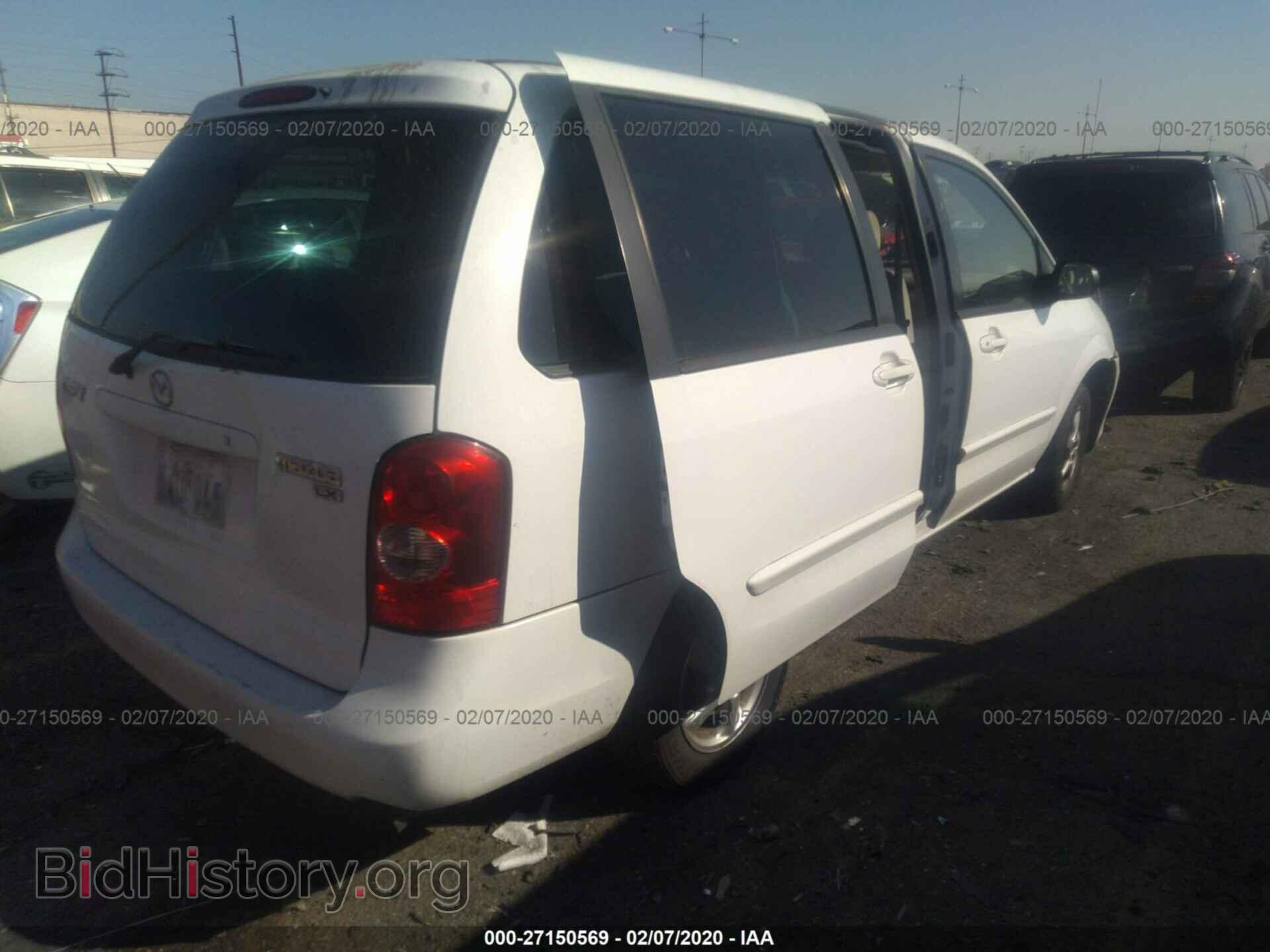 2002 MAZDA MPV - VIN: JM3LW28A320318337 - Photo 4