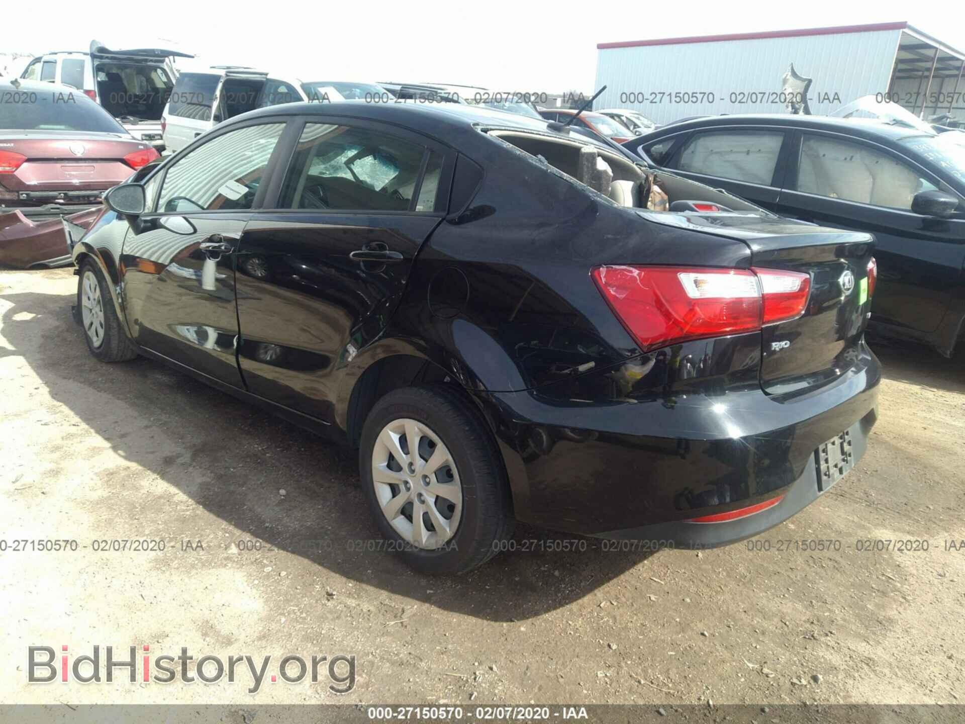 2017 KIA RIO - VIN: KNADM4A33H6026197 - Фото 3
