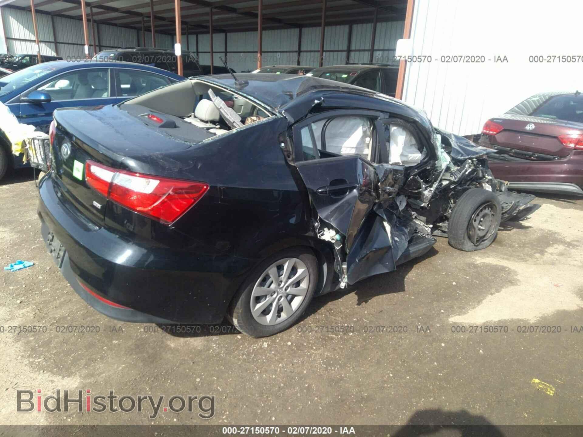 2017 KIA RIO - VIN: KNADM4A33H6026197 - Фото 4