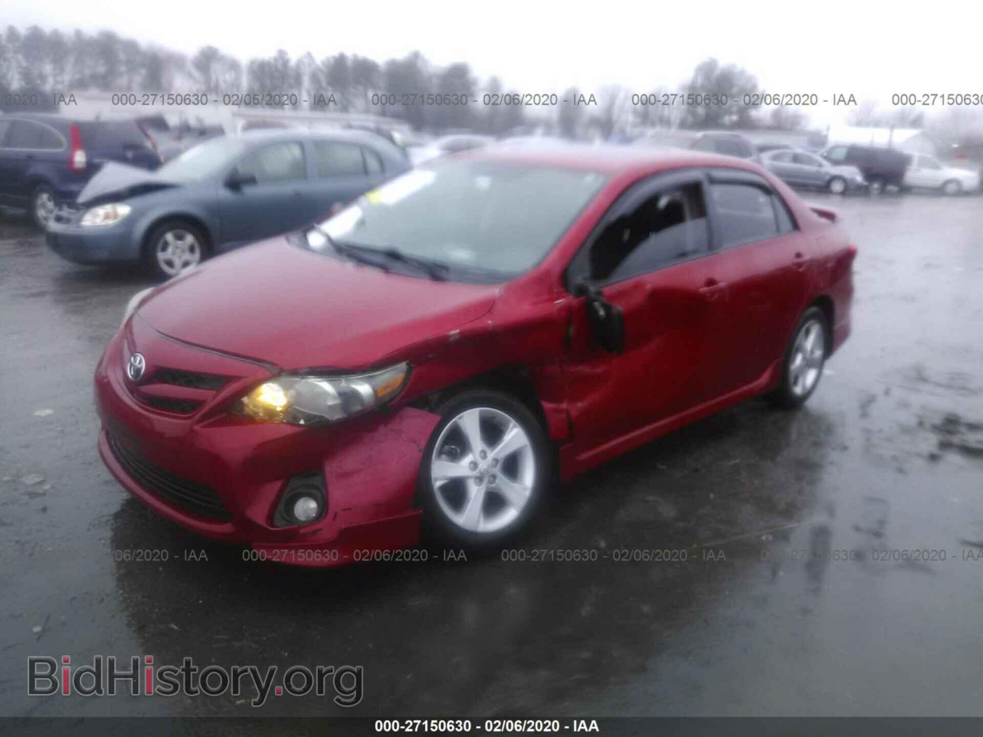 2012 TOYOTA COROLLA - VIN: 2T1BU4EE5CC867705 - Фото 2
