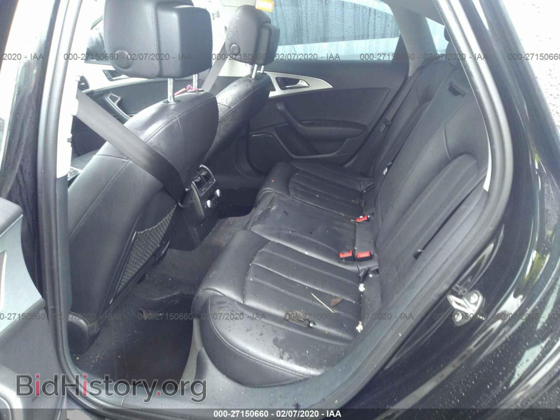 2012 AUDI A6 - VIN: WAUBGAFCXCN029571 - Фото 8