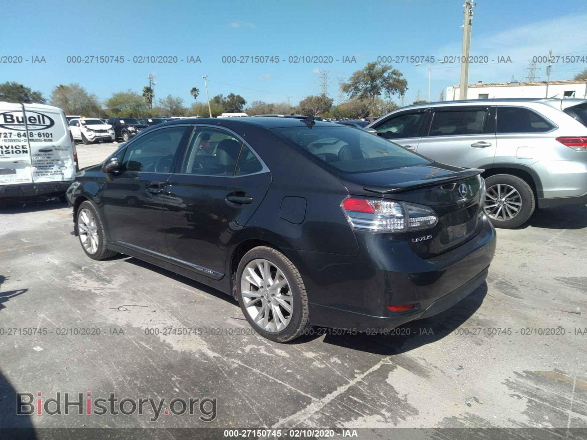 2010 LEXUS HS - VIN: JTHBB1BA7A2004503 - Фото 3