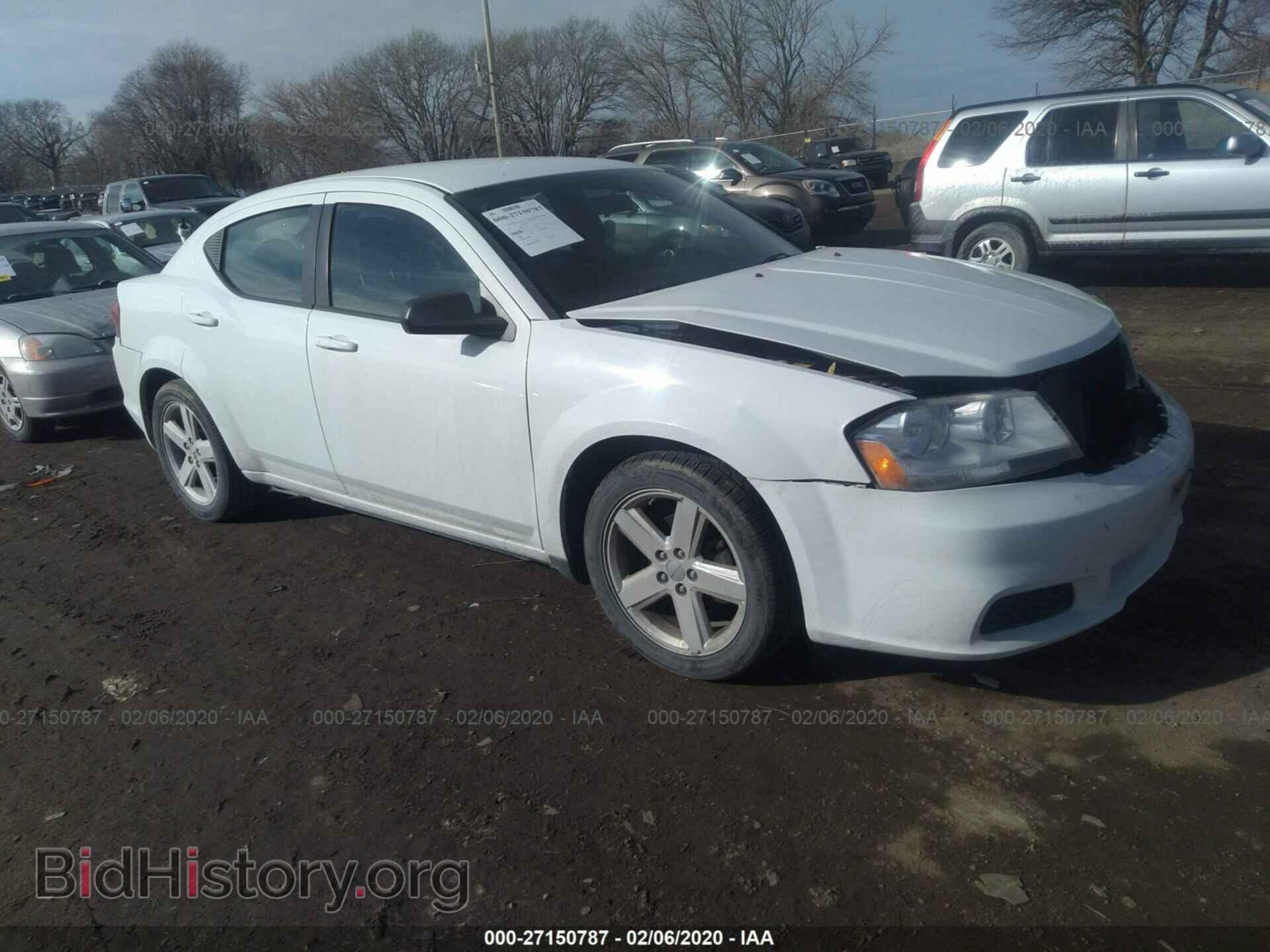 Photo 1C3CDZAB1DN518718 - DODGE AVENGER 2013