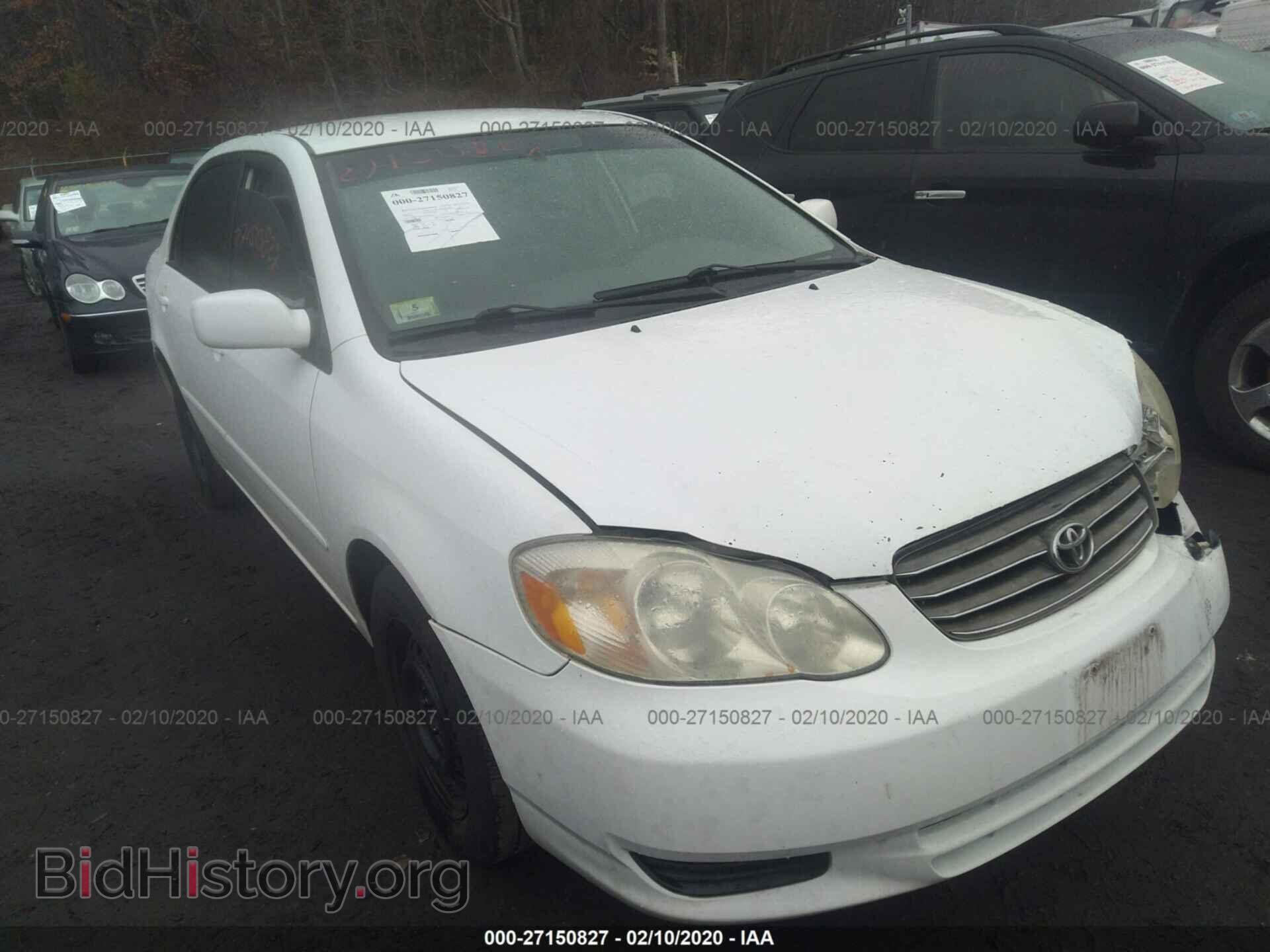 Фотография 2T1BR32E73C066967 - TOYOTA COROLLA 2003