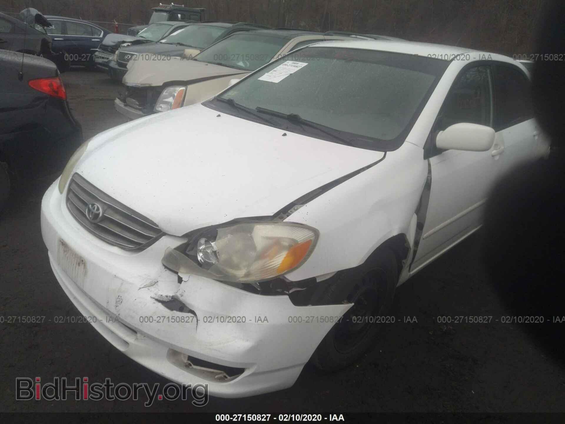 2003 TOYOTA COROLLA - VIN: 2T1BR32E73C066967 - Фото 2