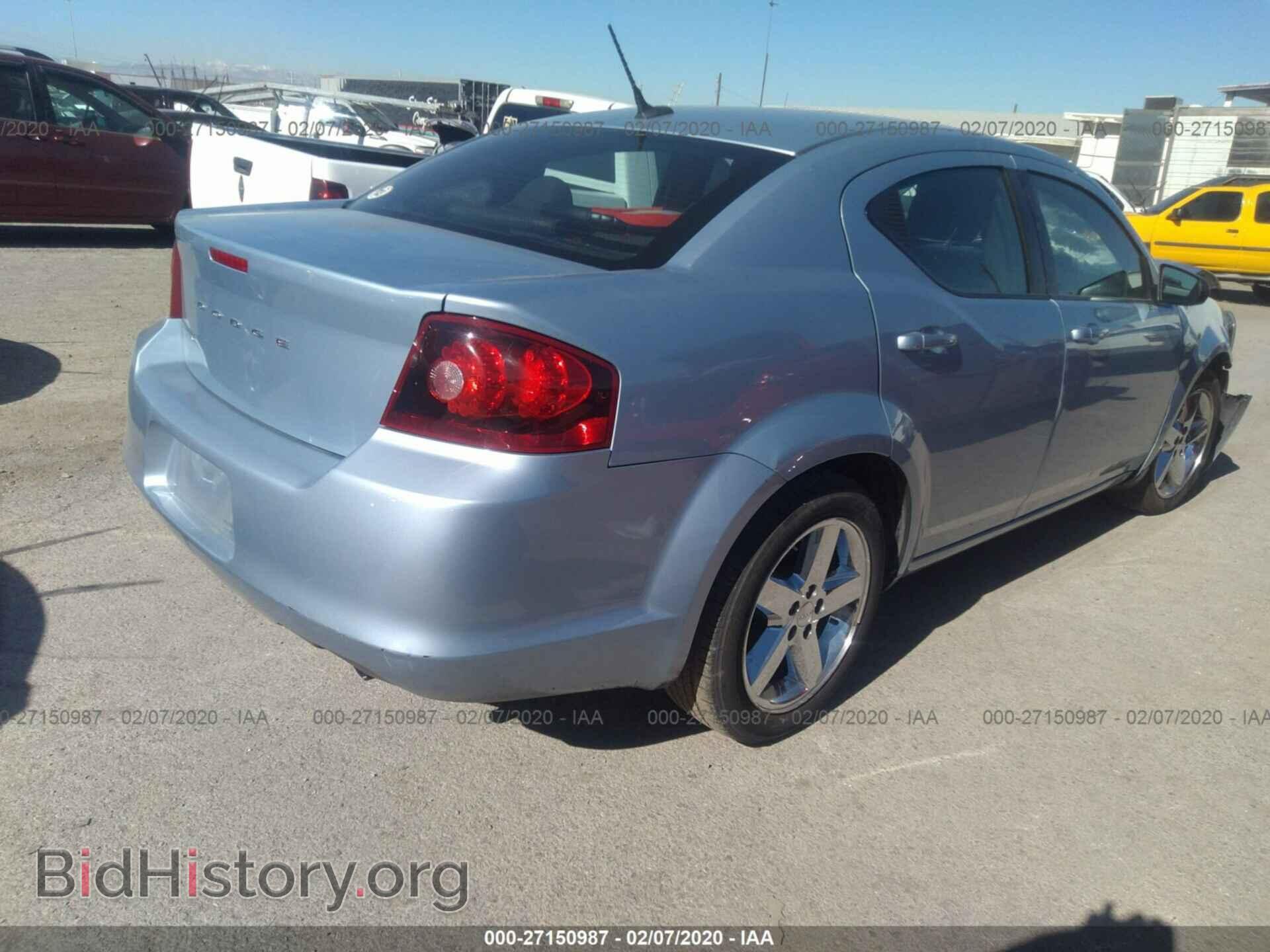 2013 DODGE AVENGER - VIN: 1C3CDZABXDN658248 - Фото 4