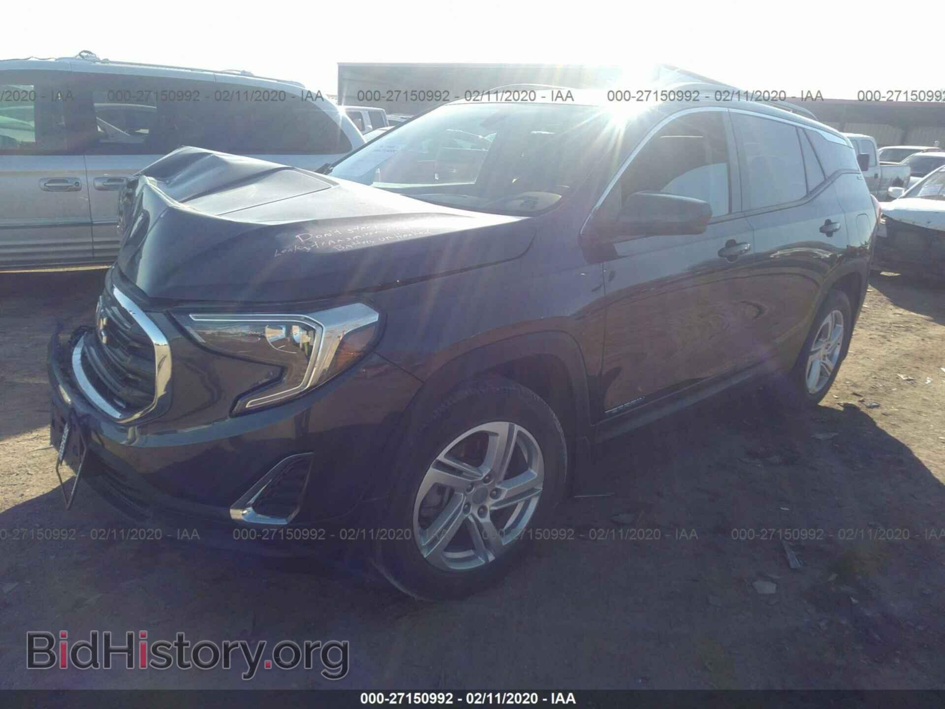 2018 GMC TERRAIN - VIN: 3GKALTEX8JL359222 - Фото 2